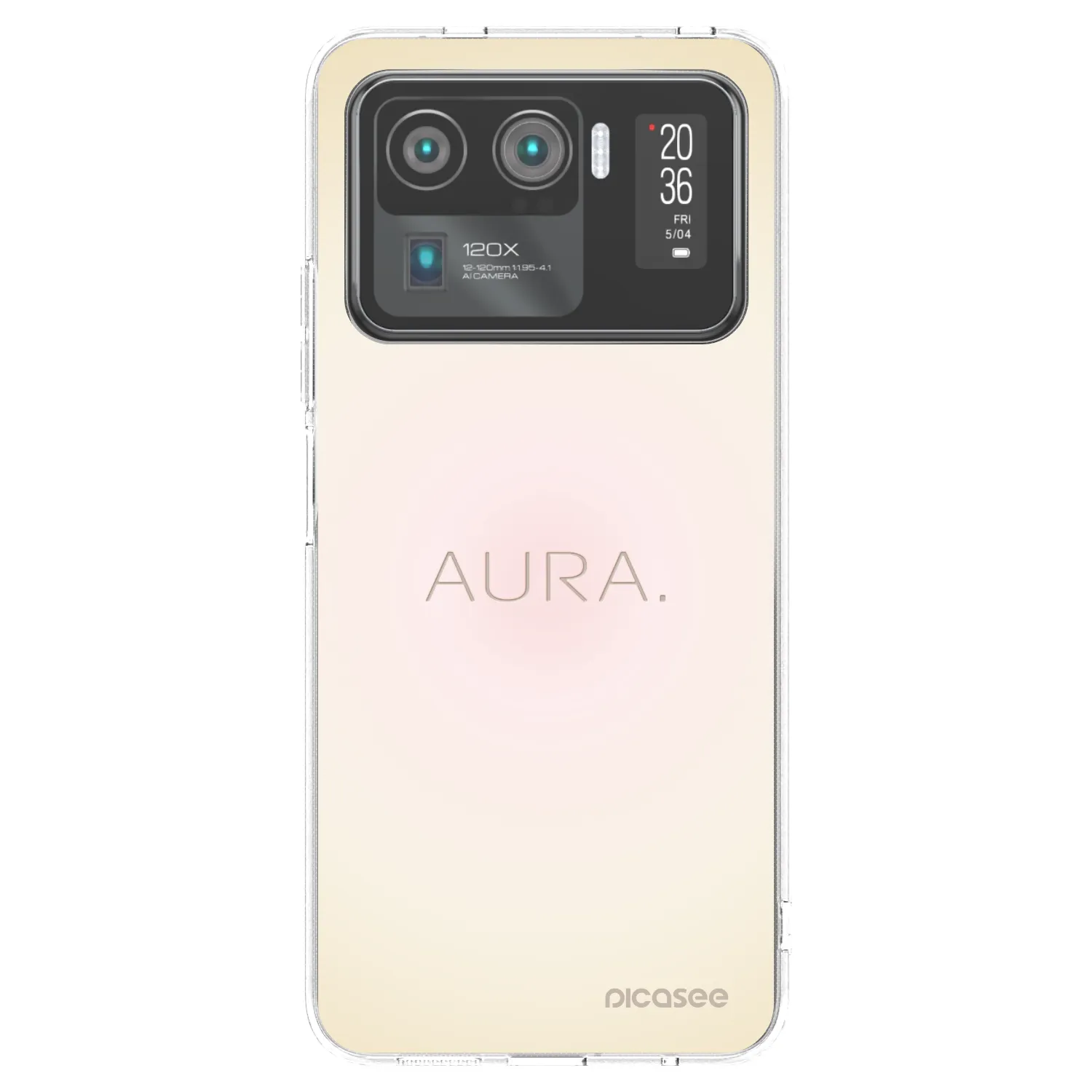 Picasee διαφανής θήκη σιλικόνης Xiaomi Mi 11 Ultra - Aura