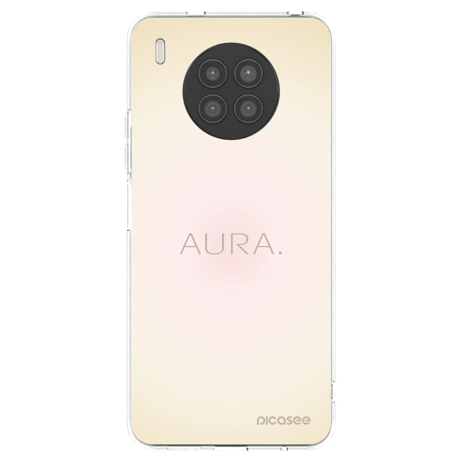 Picasee διαφανής θήκη σιλικόνης Huawei Nova 8i - Aura
