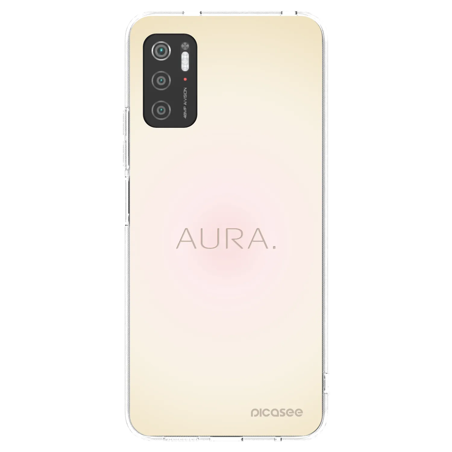 Picasee διαφανής θήκη σιλικόνης Xiaomi Poco M3 Pro 5G - Aura