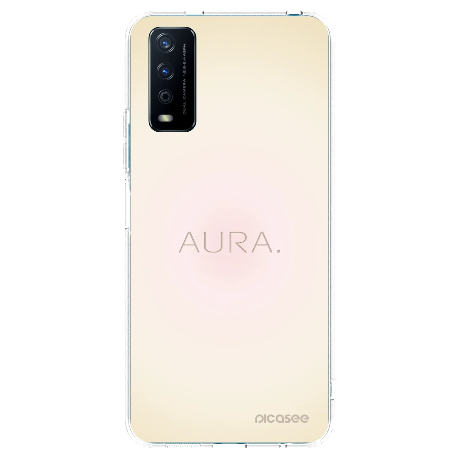 Picasee διαφανής θήκη σιλικόνης Vivo Y11s - Aura