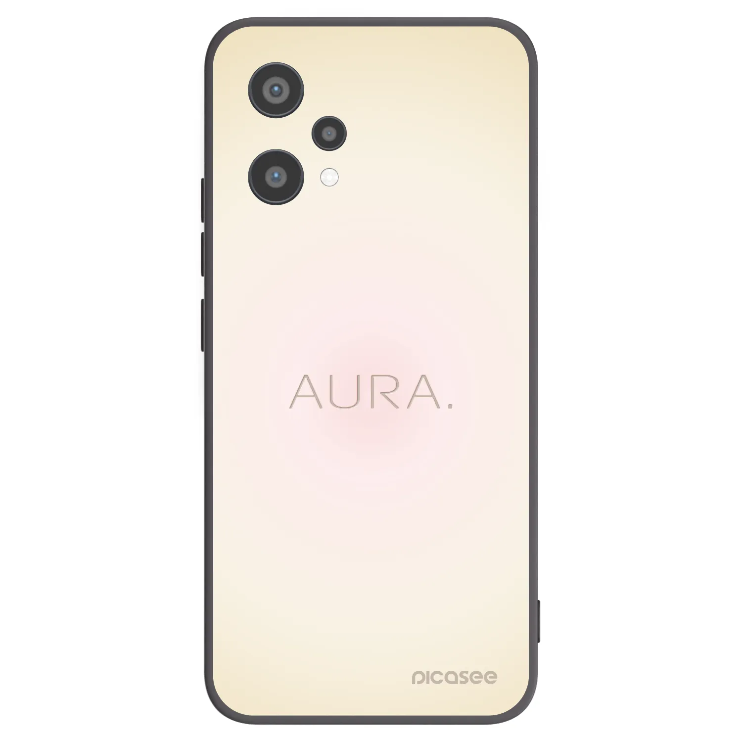 Picasee Μαύρη θήκη σιλικόνης για Realme 9 Pro 5G - Aura