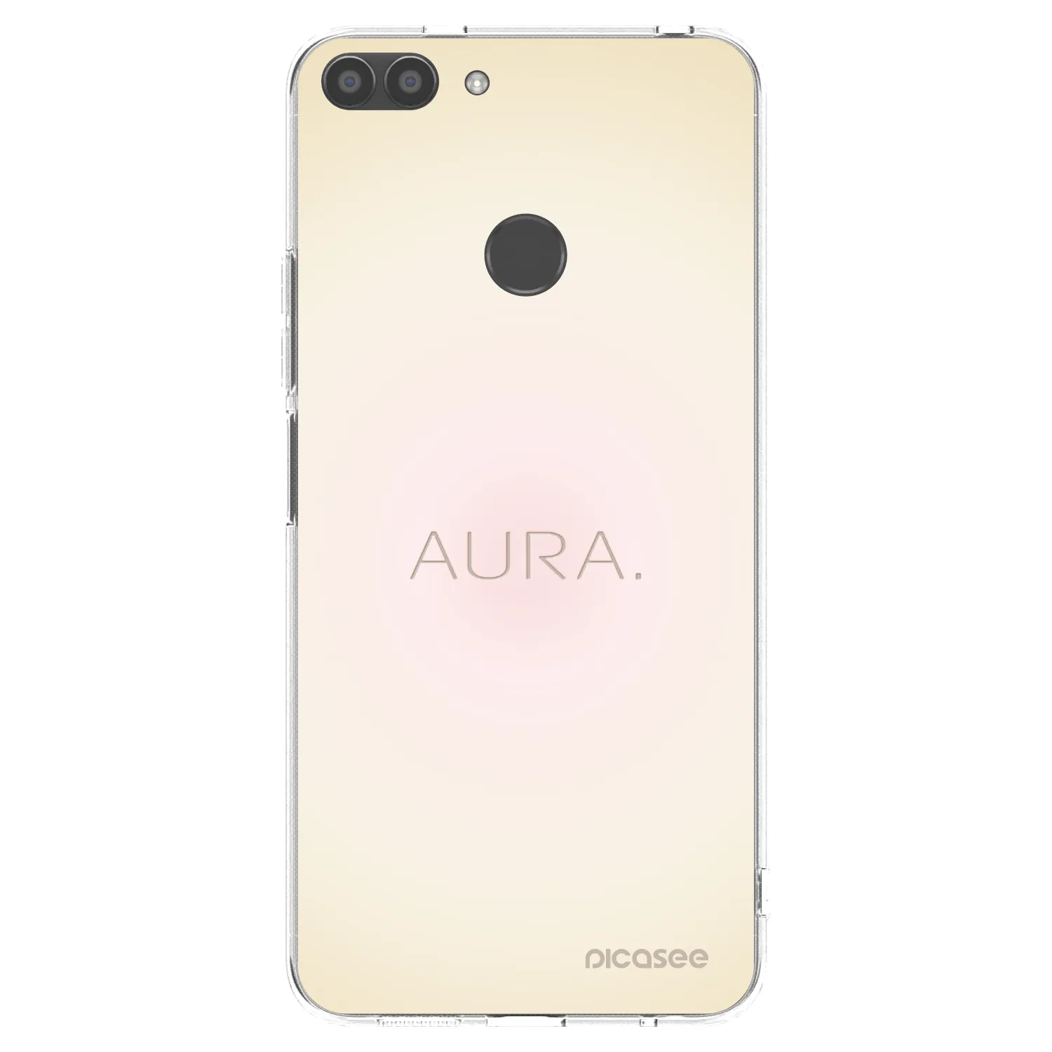 Picasee διαφανής θήκη σιλικόνης Huawei P Smart - Aura