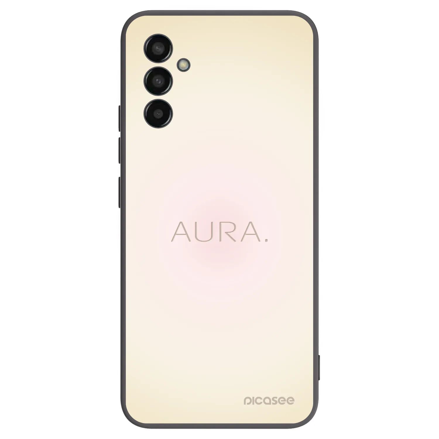 Picasee Μαύρη θήκη σιλικόνης για Samsung Galaxy M13 M135F - Aura