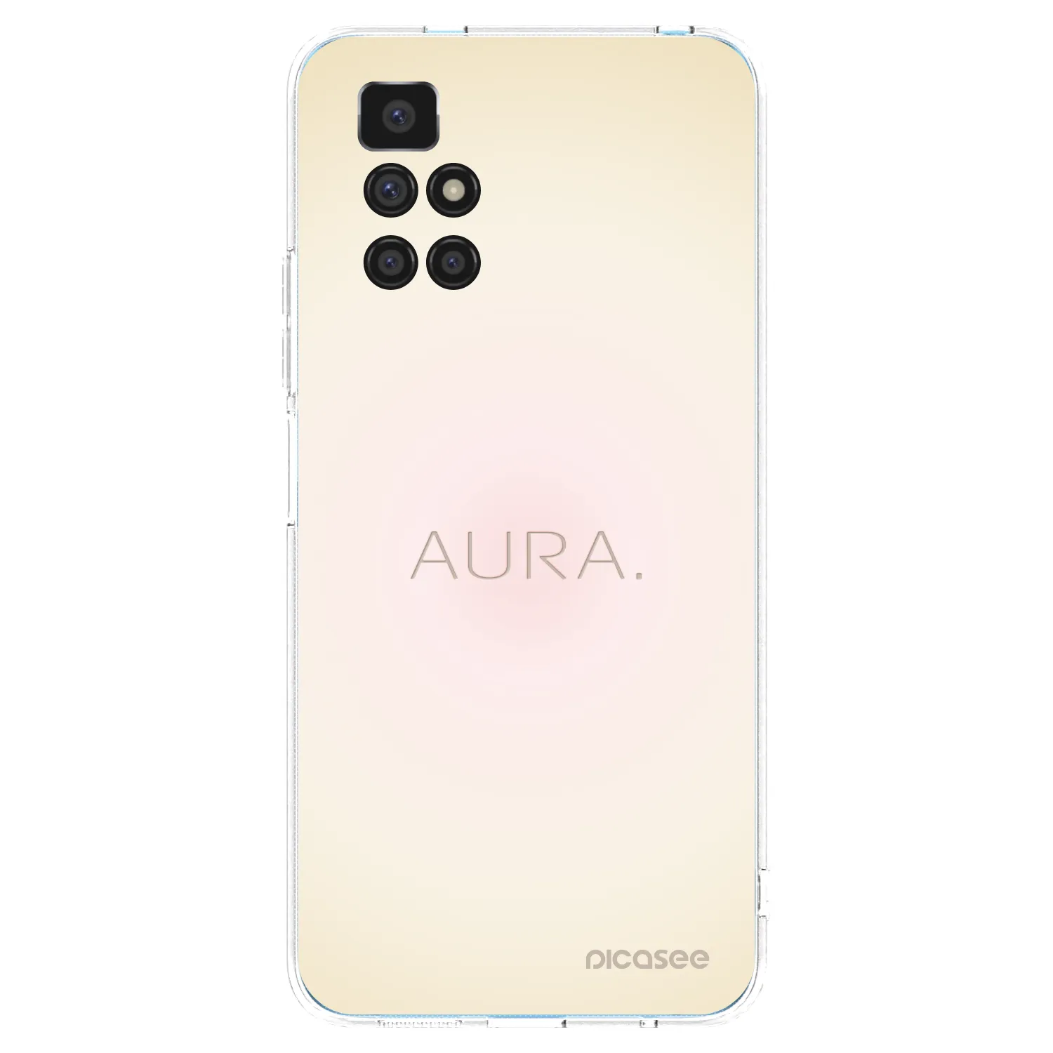 Picasee διαφανής θήκη σιλικόνης Xiaomi Redmi 10 (2022) - Aura