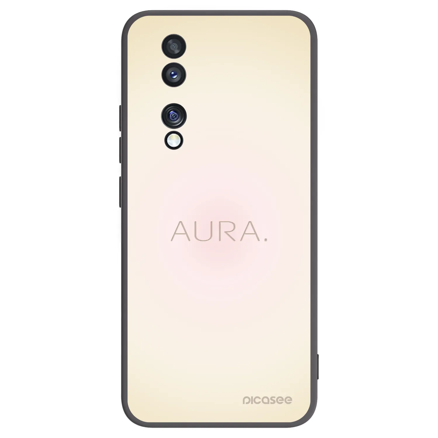 Picasee Μαύρη θήκη σιλικόνης για Honor 70 - Aura