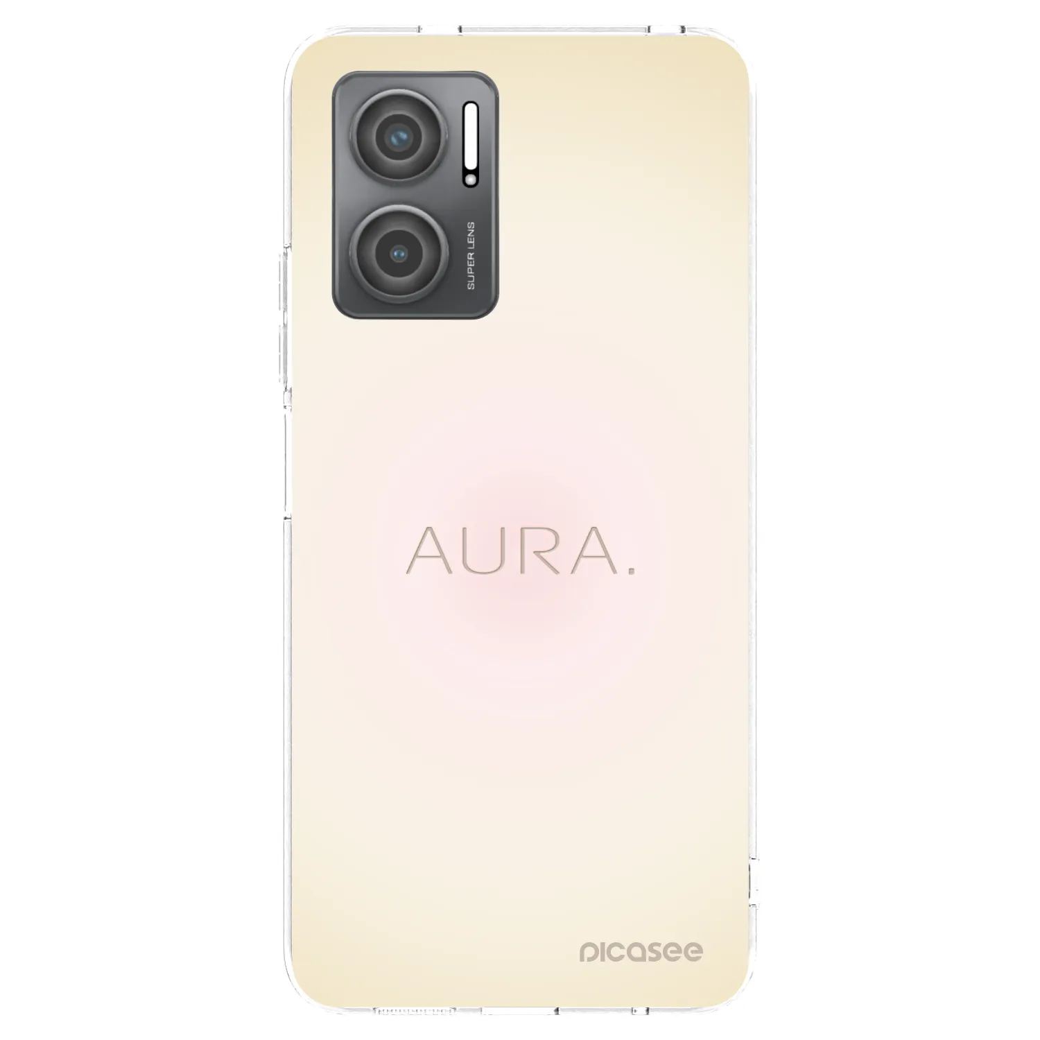 Picasee διαφανής θήκη σιλικόνης Xiaomi Redmi 10 5G - Aura