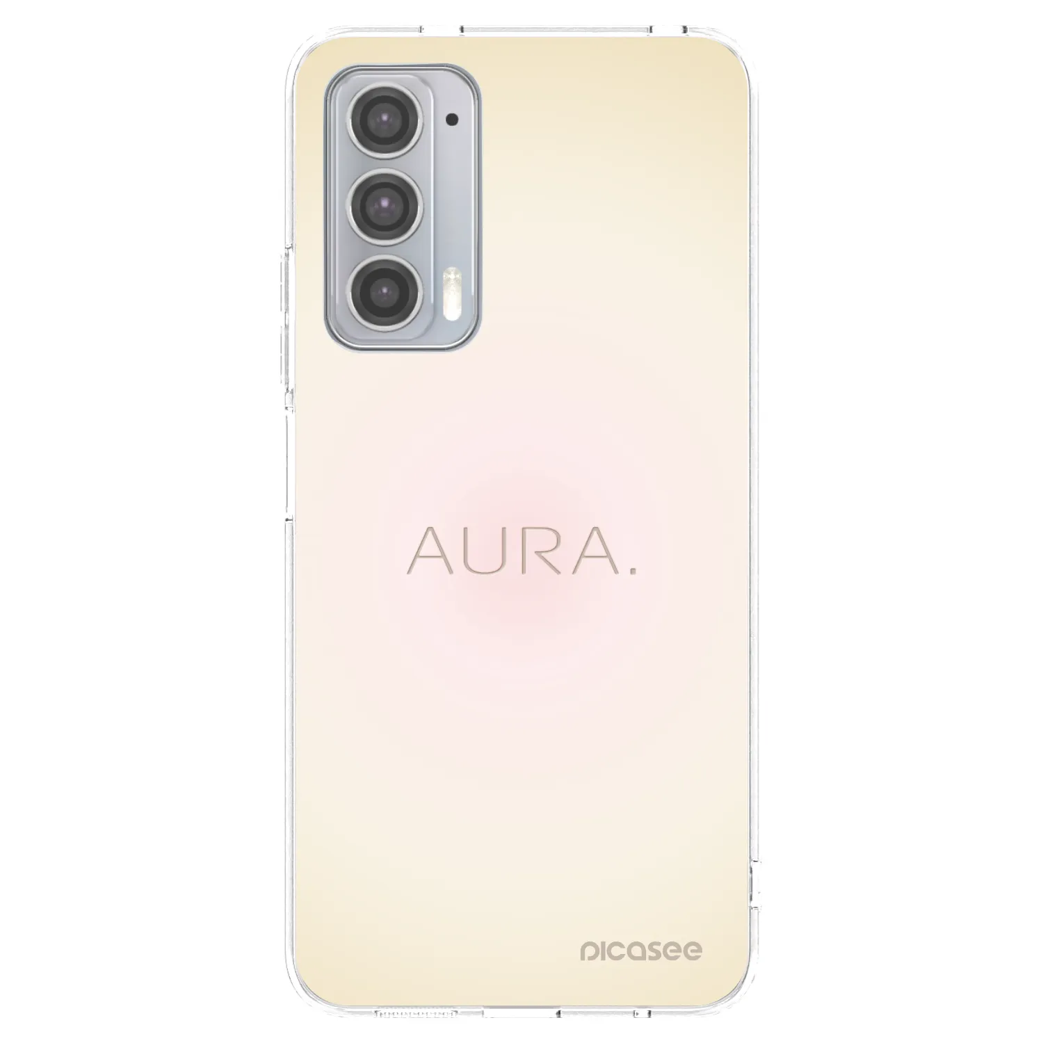 Picasee διαφανής θήκη σιλικόνης Motorola Edge 20 - Aura
