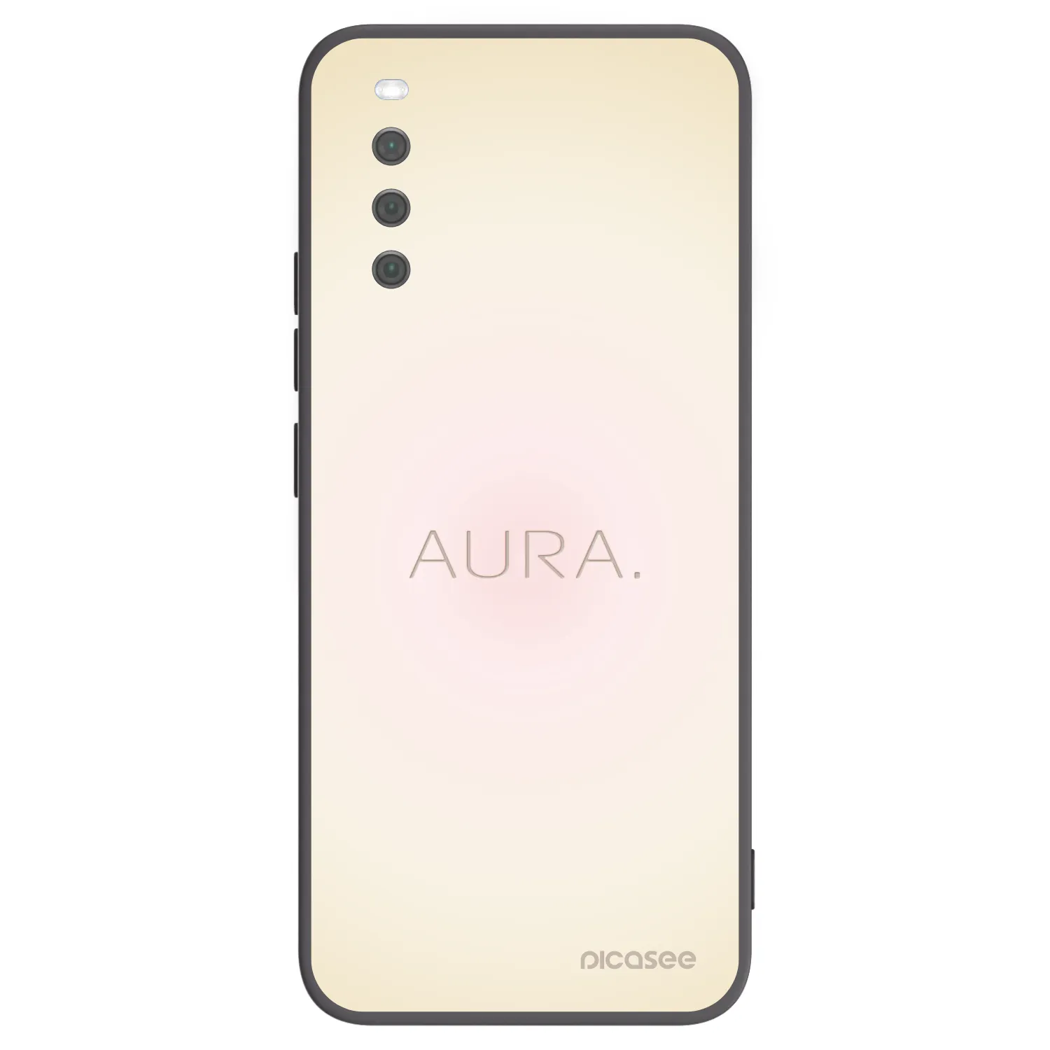 Picasee Μαύρη θήκη σιλικόνης για Sony Xperia 10 III - Aura