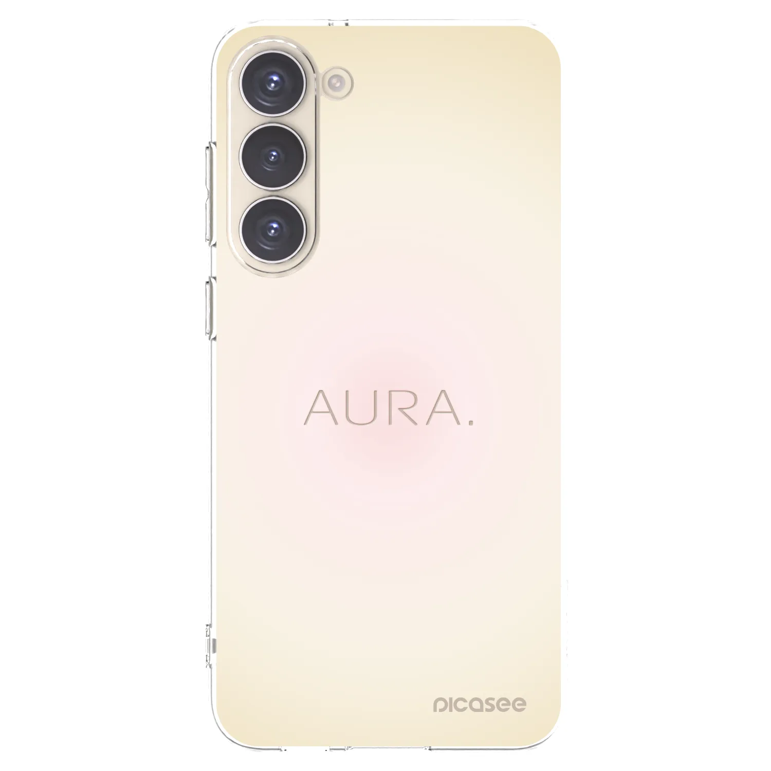 Picasee διαφανής θήκη σιλικόνης Samsung Galaxy S23+ 5G - Aura