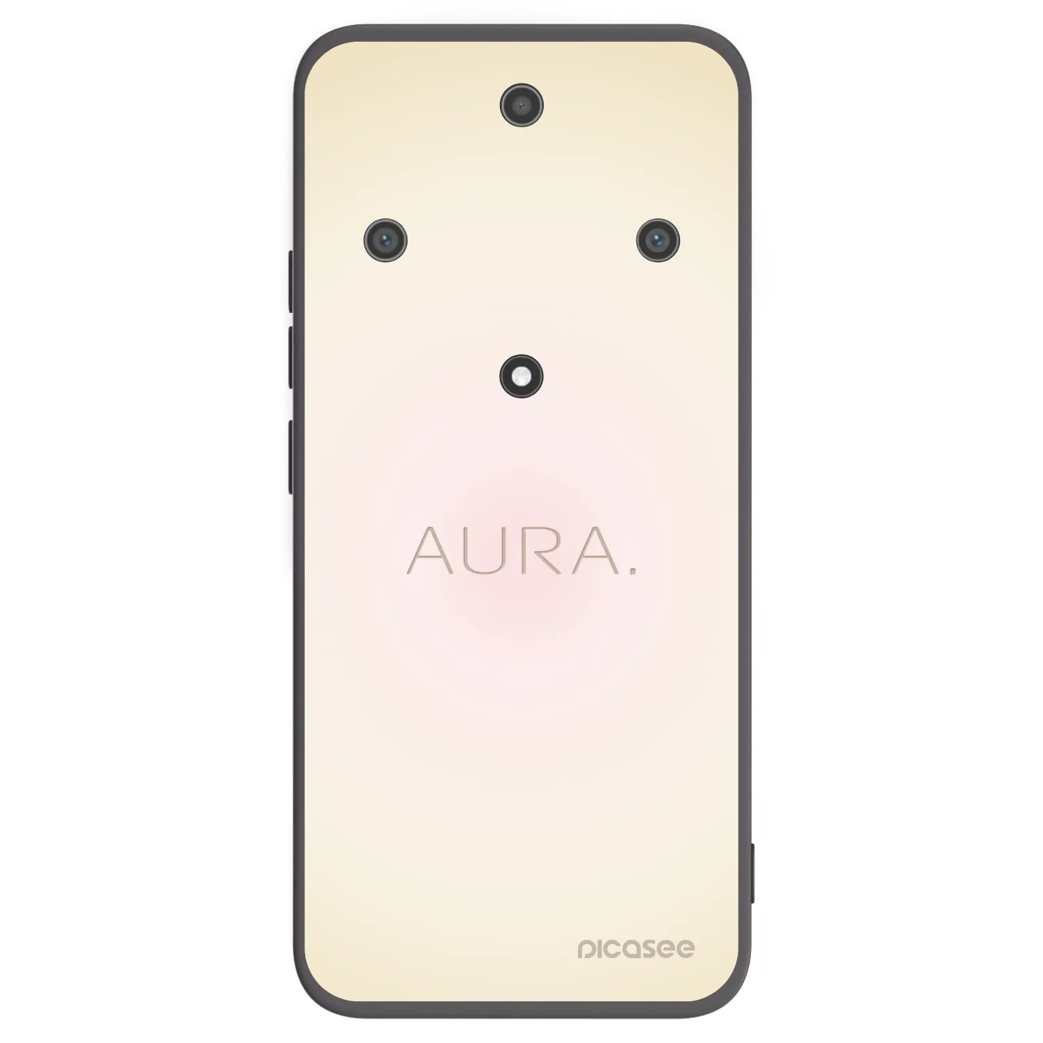 Picasee Μαύρη θήκη σιλικόνης για Honor Magic5 Lite 5G - Aura