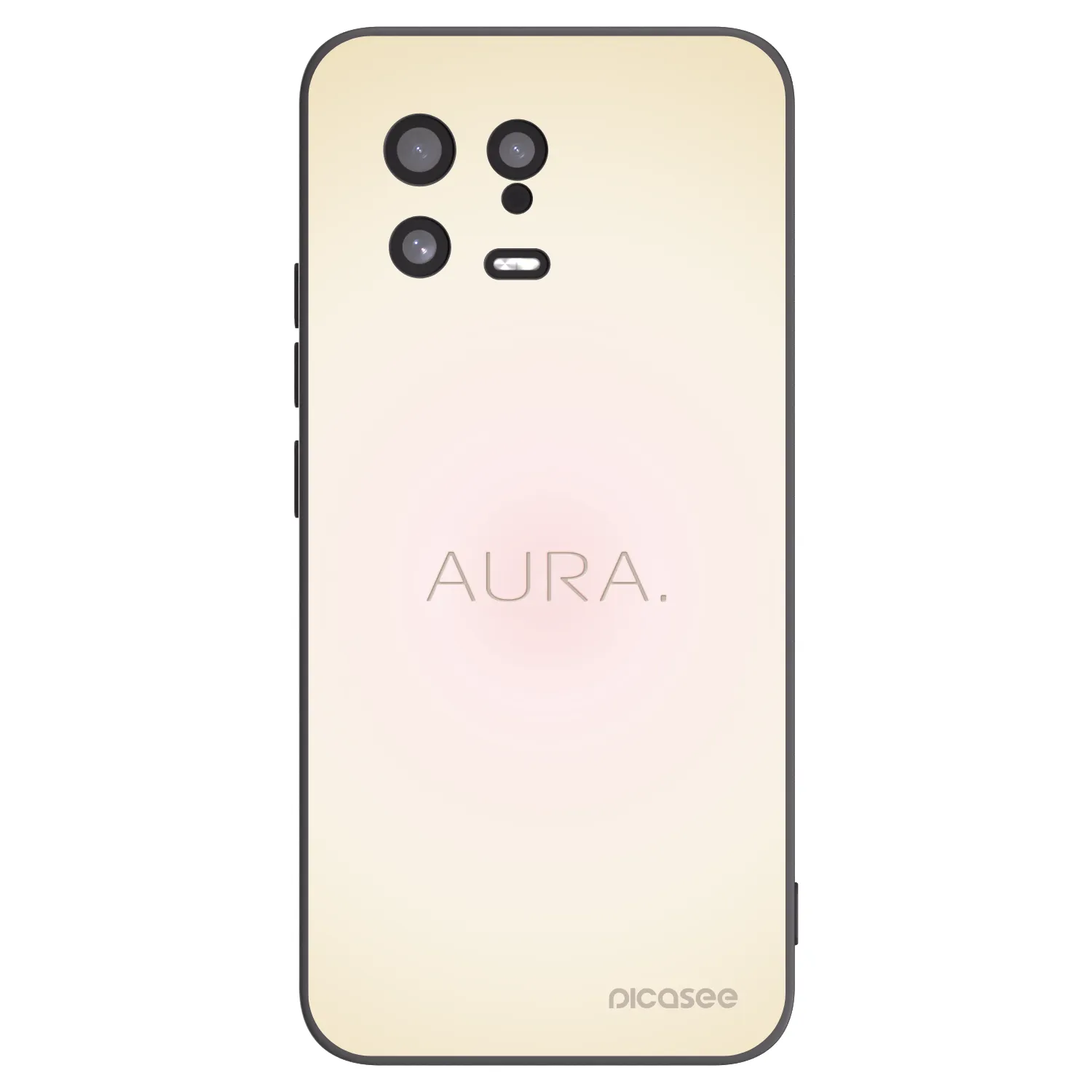 Picasee Μαύρη θήκη σιλικόνης για Xiaomi 13 - Aura