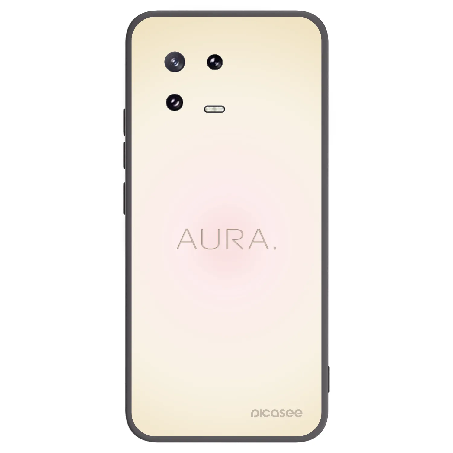 Picasee Μαύρη θήκη σιλικόνης για Xiaomi 13 Pro - Aura