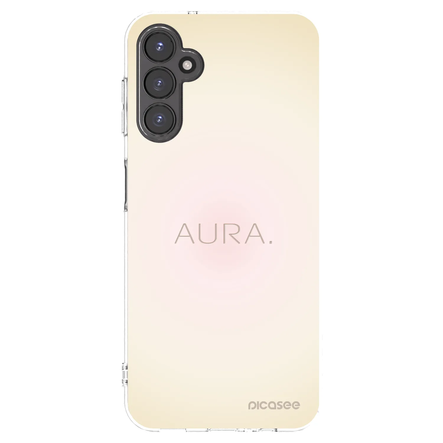 Picasee διαφανής θήκη σιλικόνης Samsung Galaxy A14 4G A145R - Aura