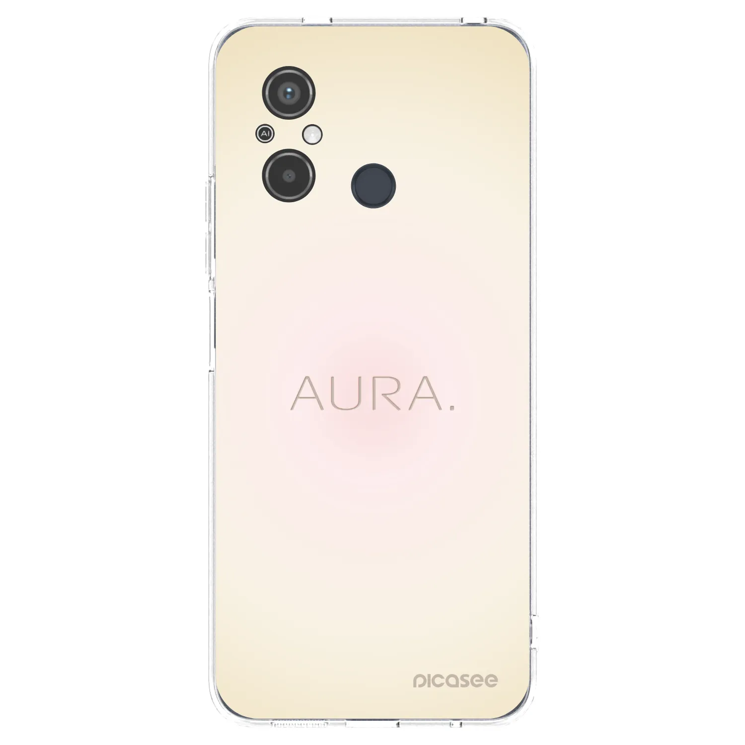 Picasee διαφανής θήκη σιλικόνης Xiaomi Redmi 12C - Aura