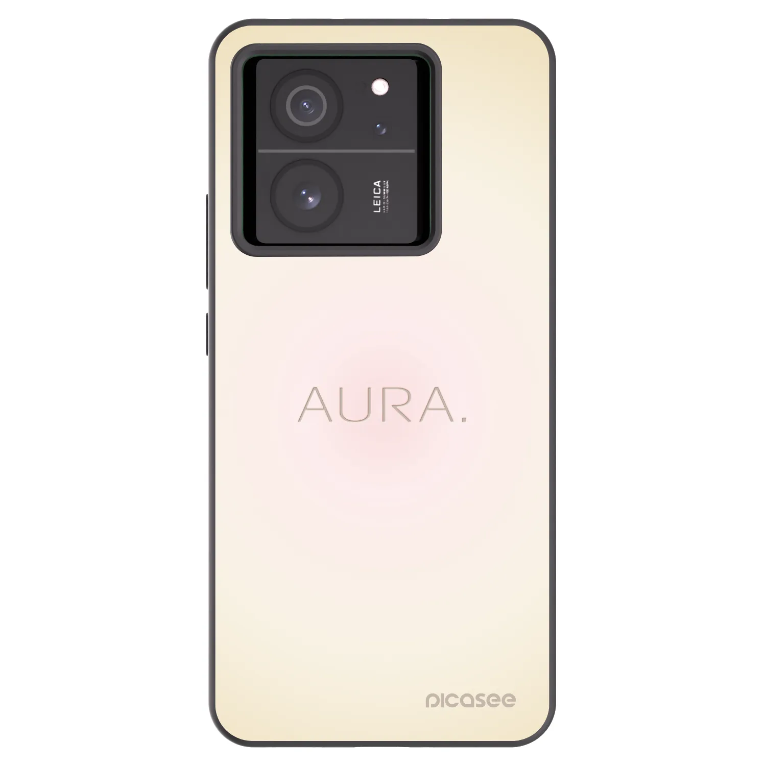 Picasee Μαύρη θήκη σιλικόνης για Xiaomi 13T Pro - Aura