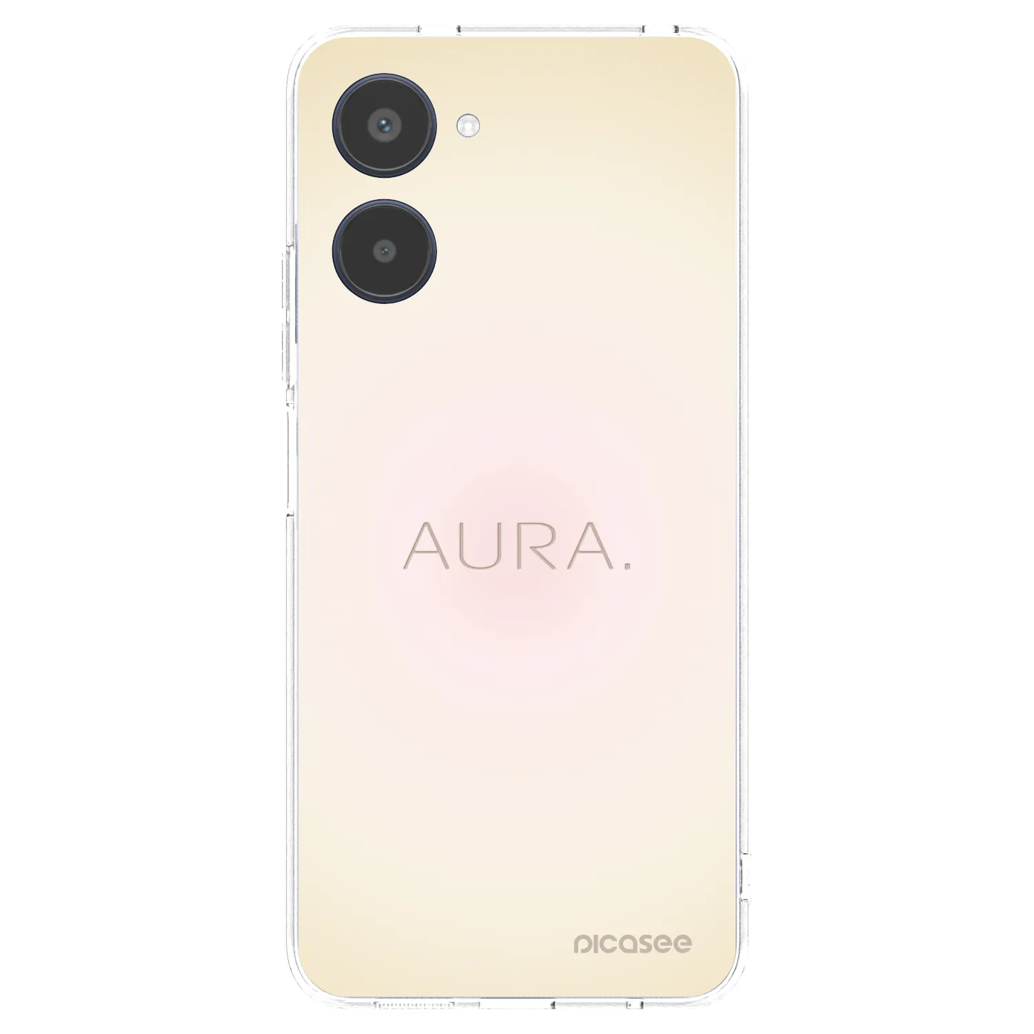 Picasee διαφανής θήκη σιλικόνης Realme 10 4G - Aura