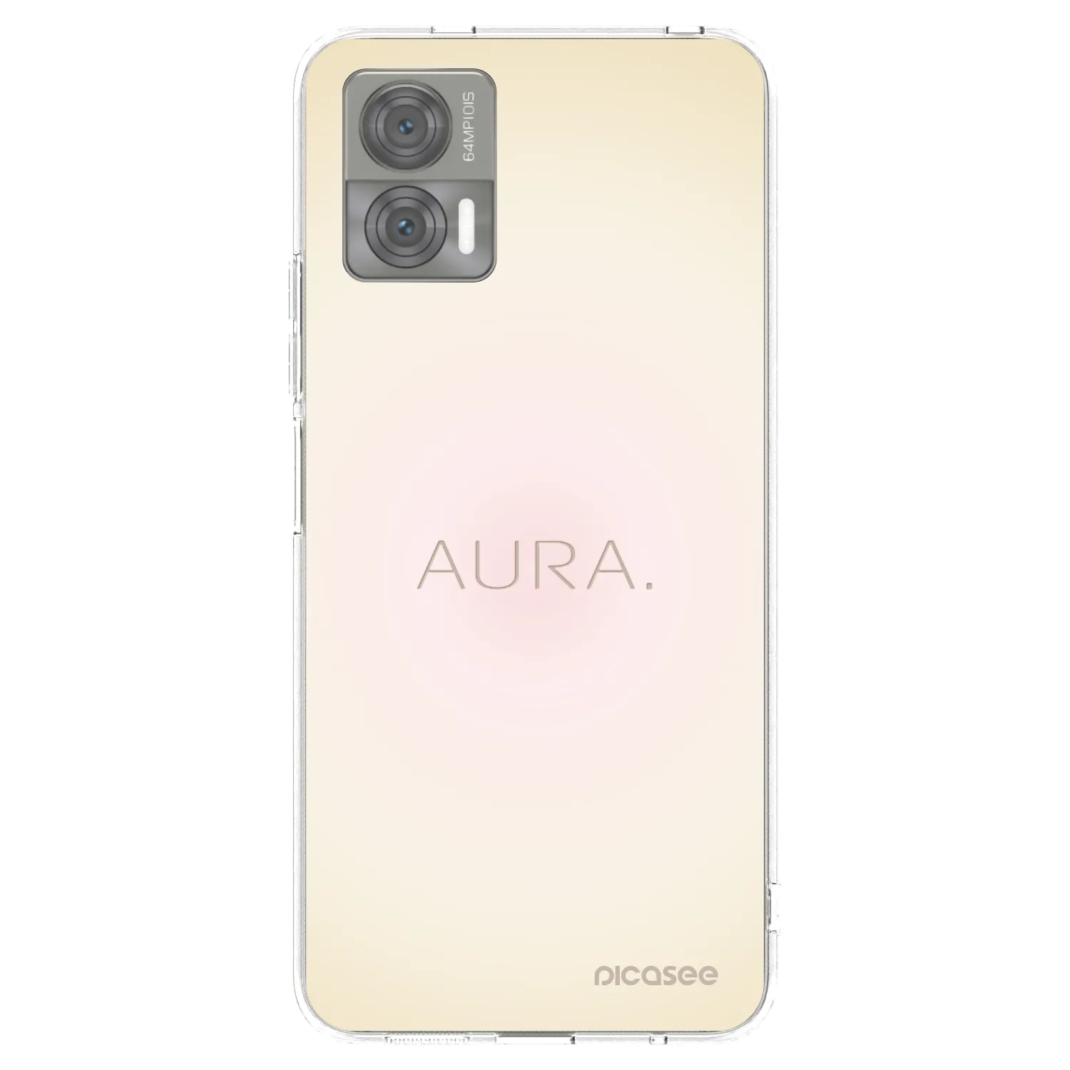 Picasee διαφανής θήκη σιλικόνης Motorola Edge 30 Neo - Aura
