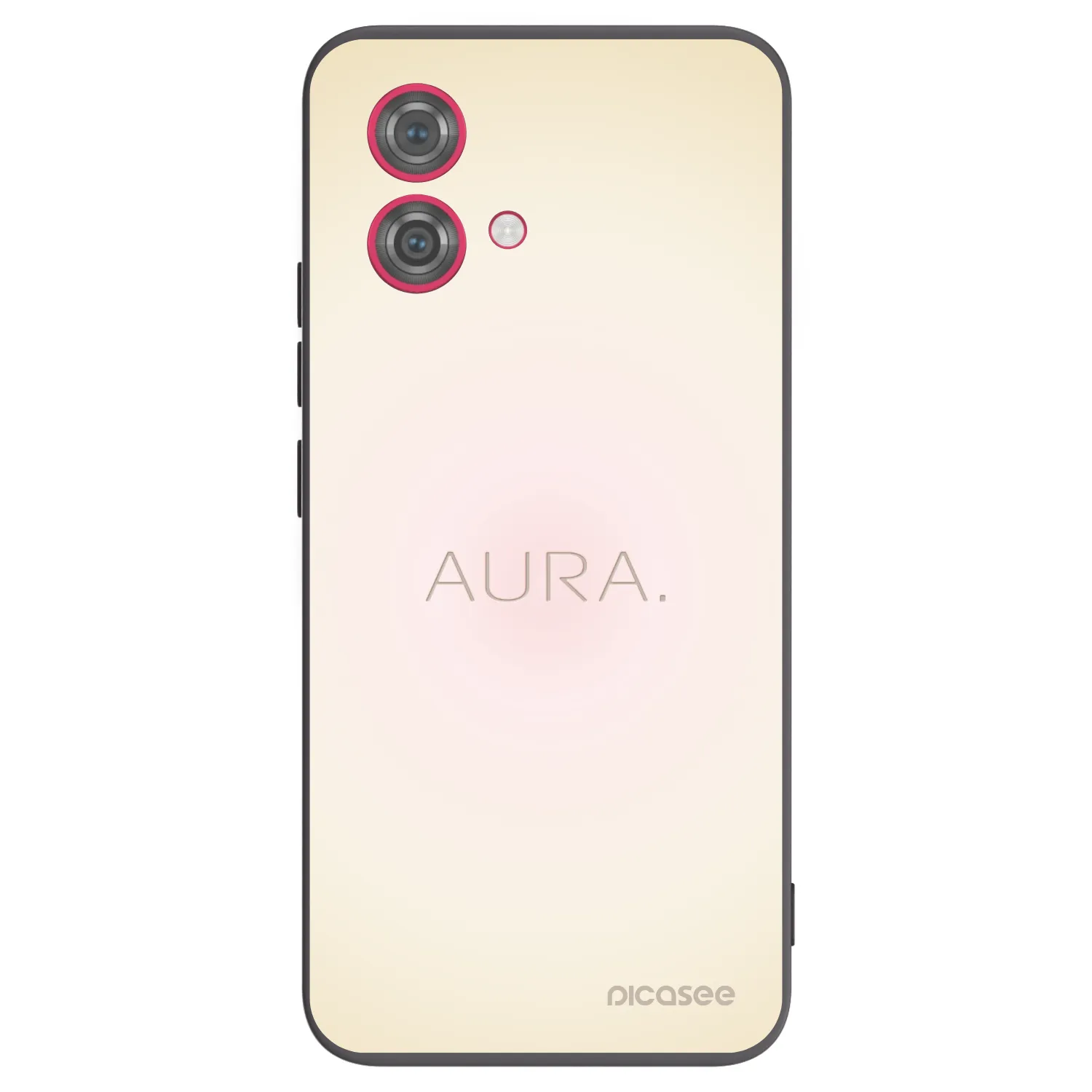 Picasee Μαύρη θήκη σιλικόνης για Motorola Moto G84 5G - Aura
