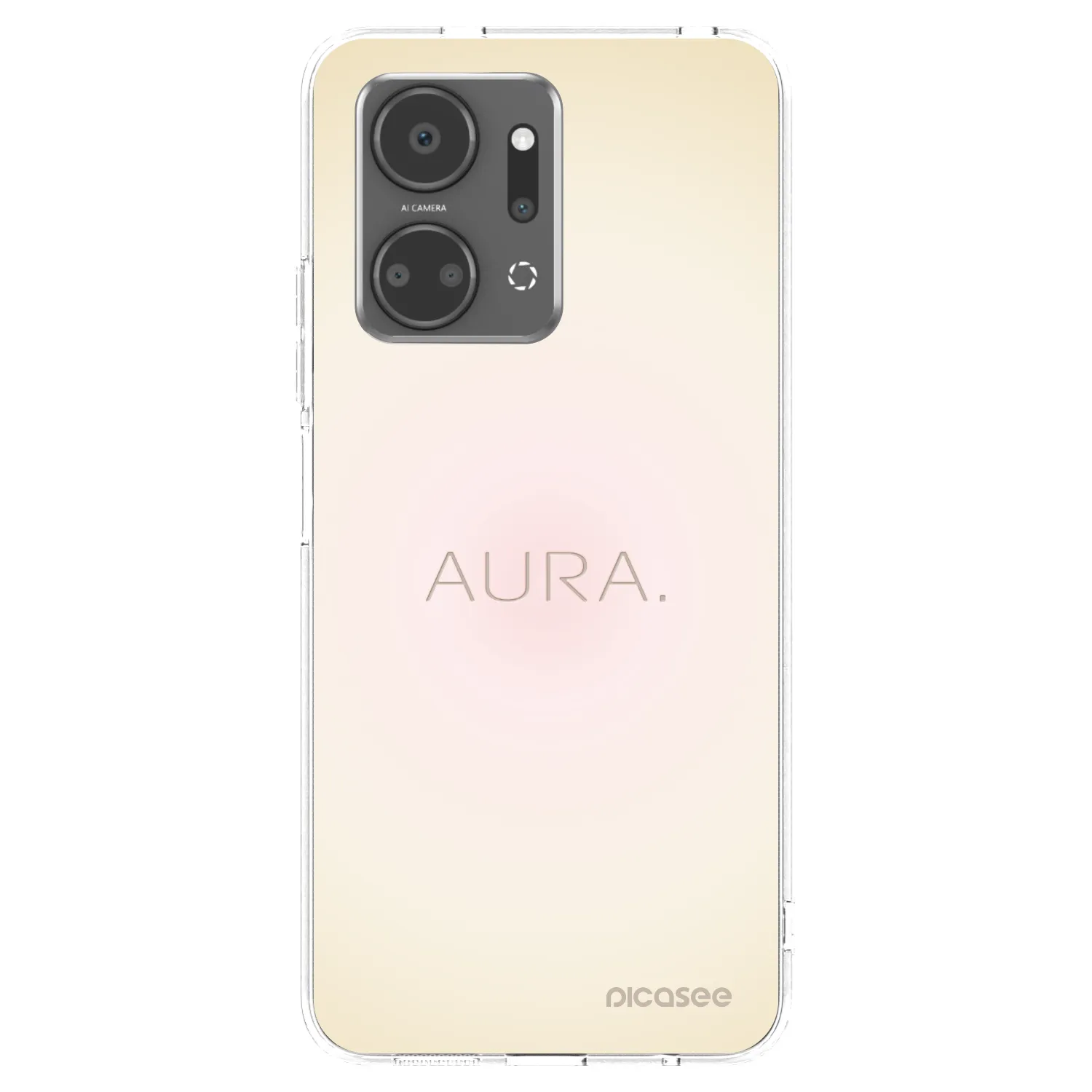 Picasee διαφανής θήκη σιλικόνης Honor X7a - Aura