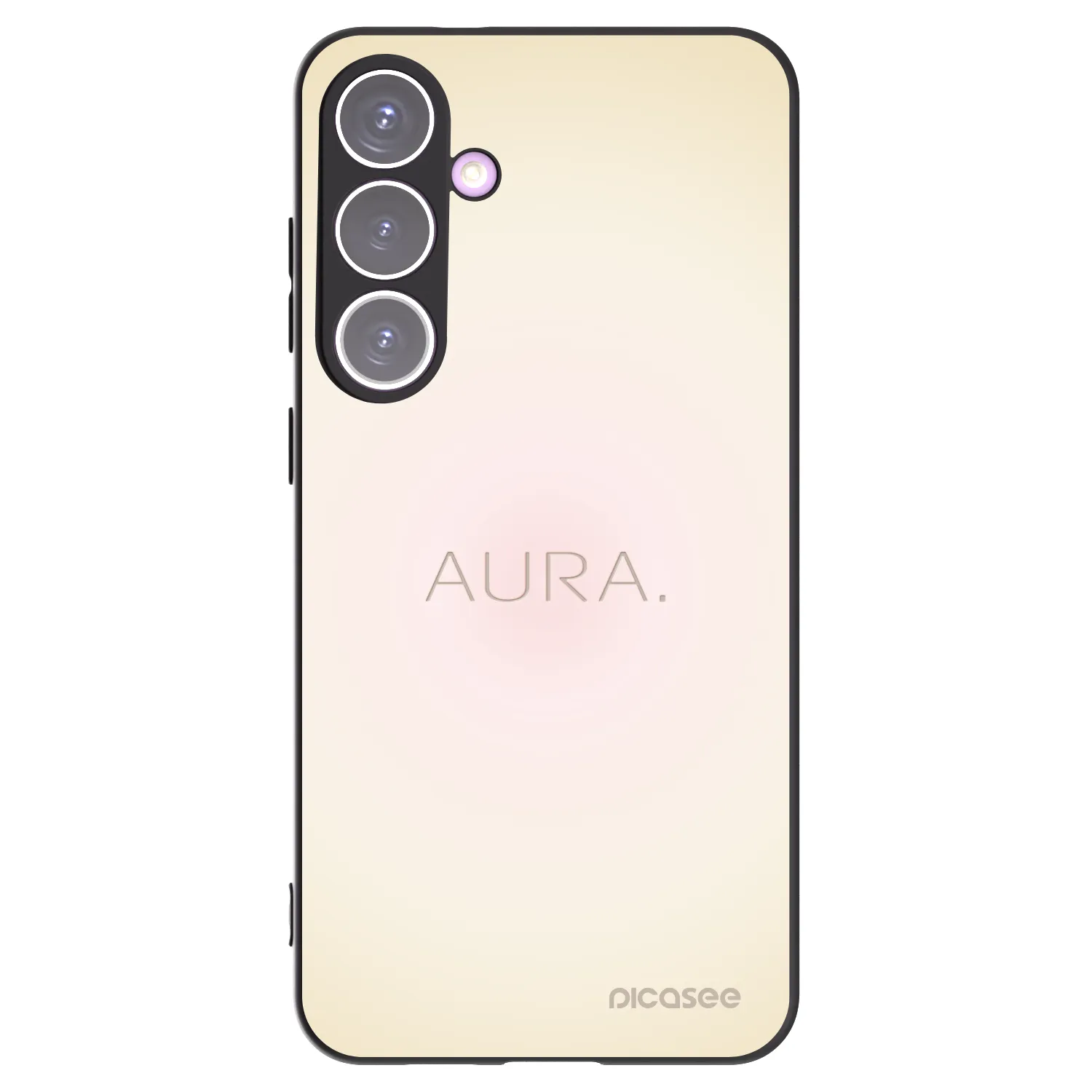 Picasee Μαύρη θήκη σιλικόνης για Samsung Galaxy S24+ S926B 5G - Aura