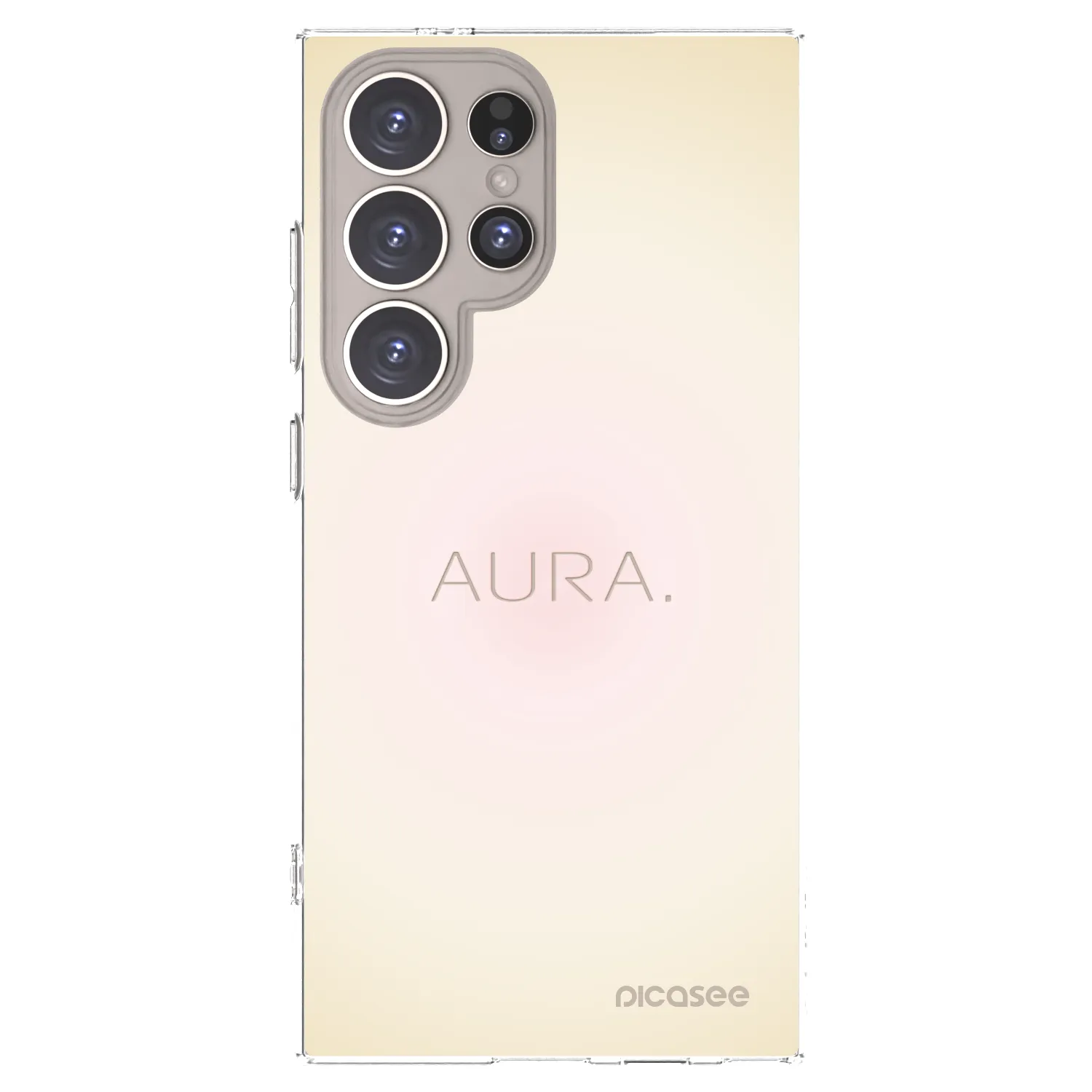 Picasee διαφανής θήκη σιλικόνης Samsung Galaxy S24 Ultra S928B 5G - Aura