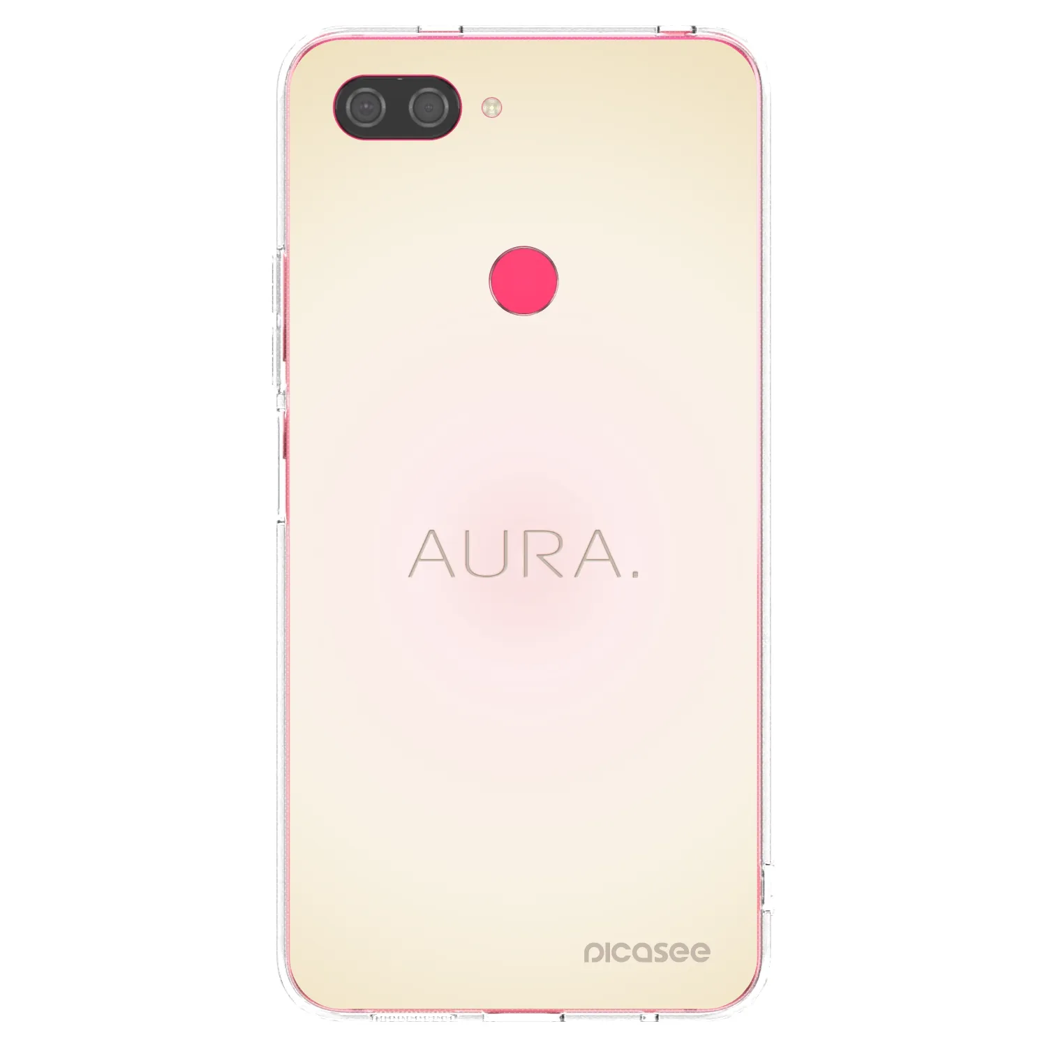 Picasee διαφανής θήκη σιλικόνης Xiaomi Mi 8 Lite - Aura