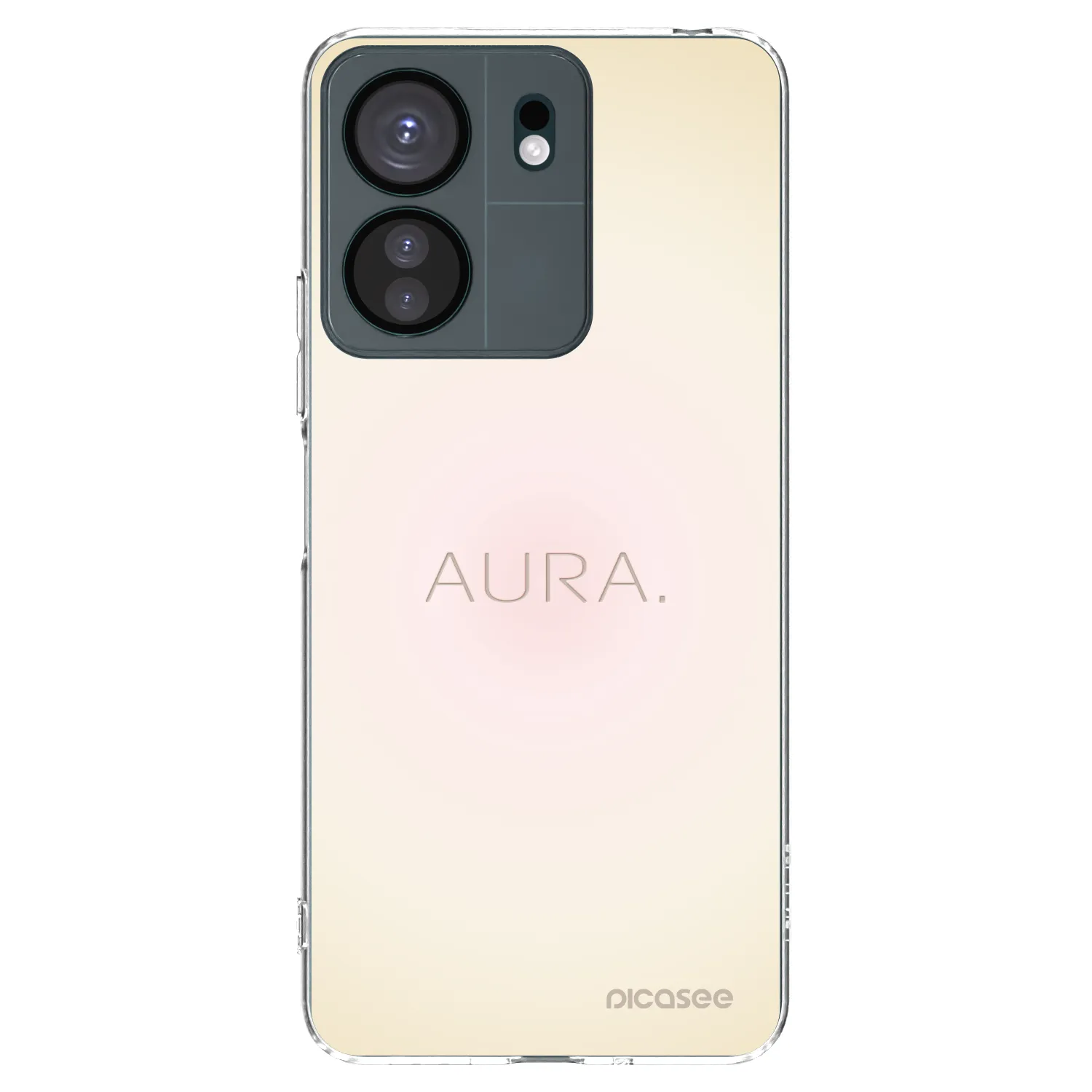Picasee διαφανής θήκη σιλικόνης Xiaomi Redmi 13C 4G - Aura