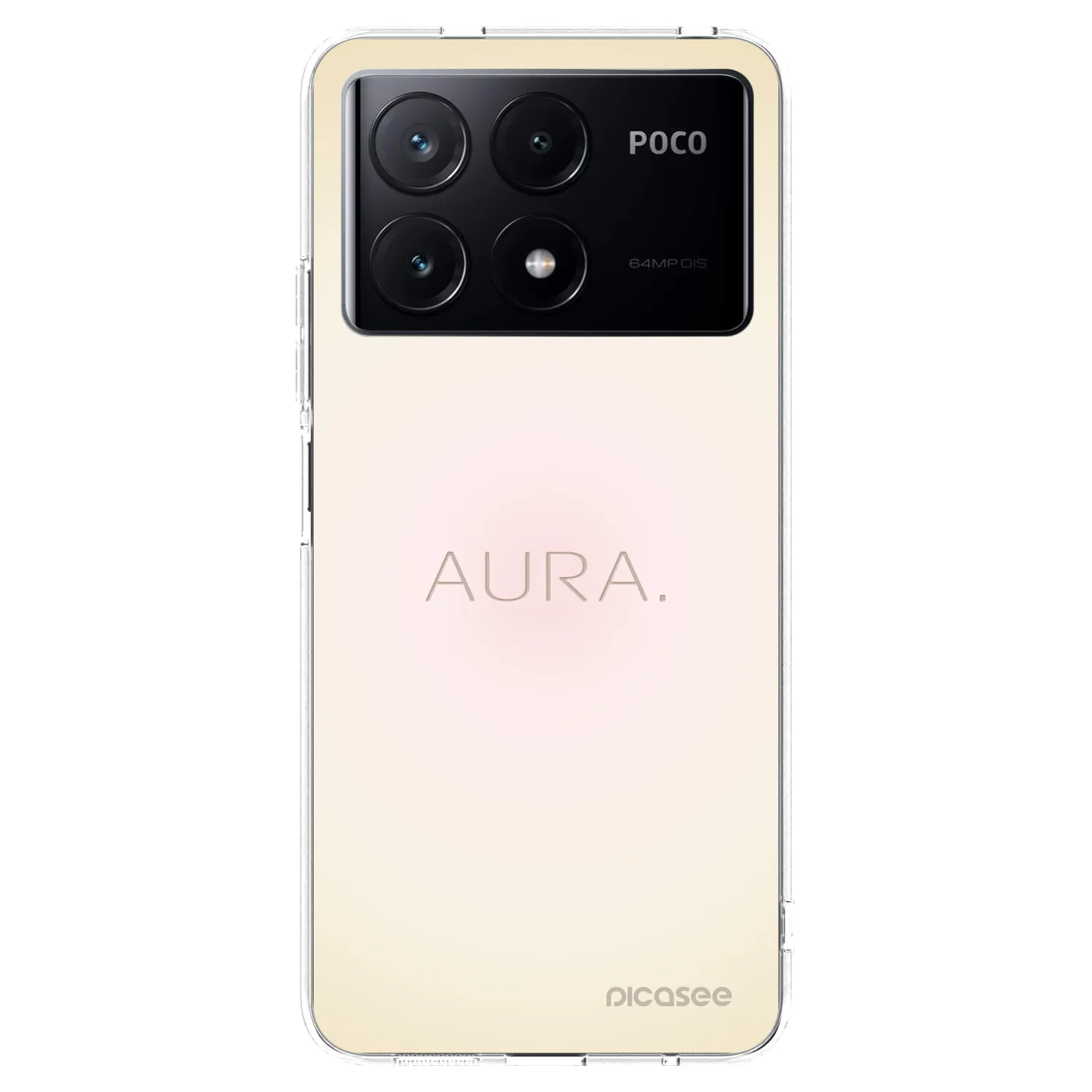 Picasee διαφανής θήκη σιλικόνης Xiaomi Poco X6 Pro - Aura