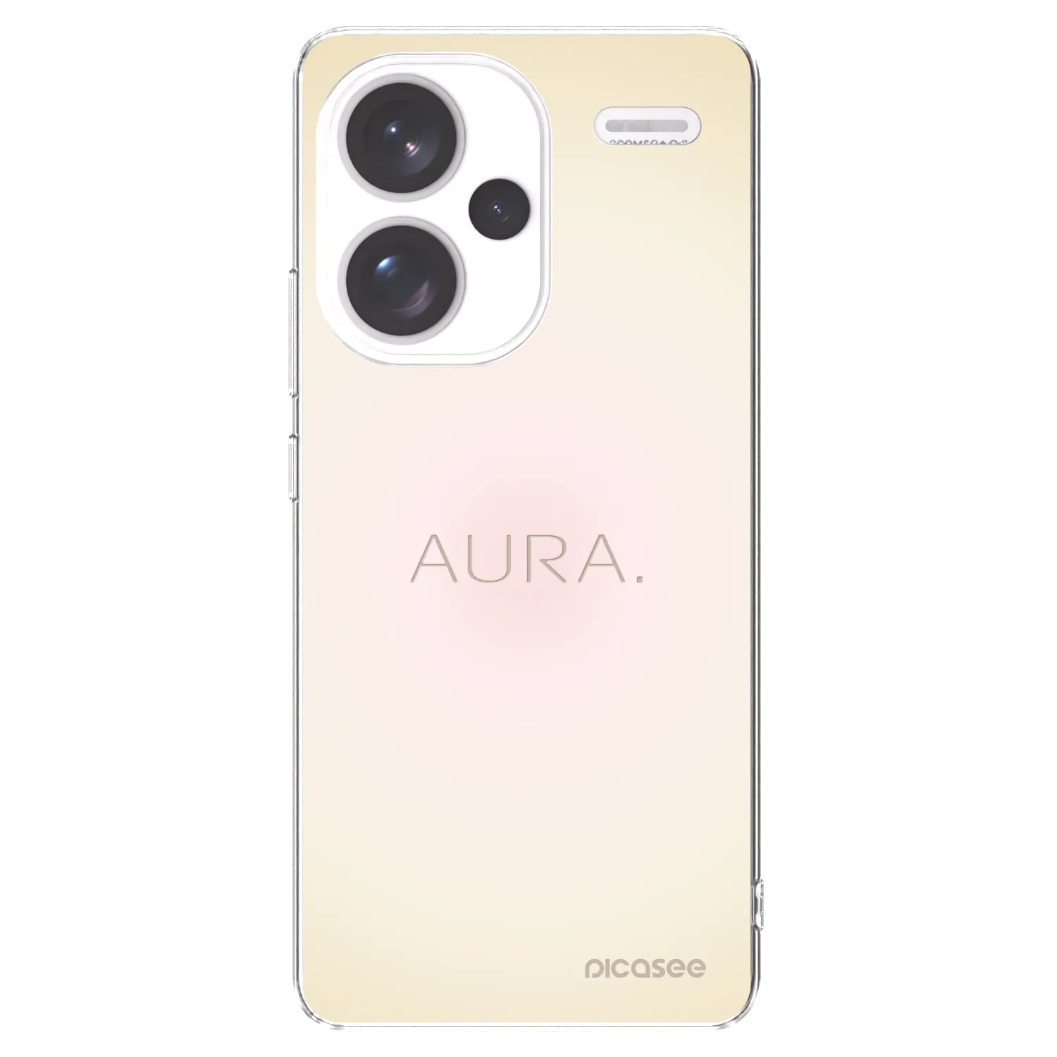 Picasee διαφανής θήκη σιλικόνης Xiaomi Redmi Note 13 Pro+ 5G - Aura