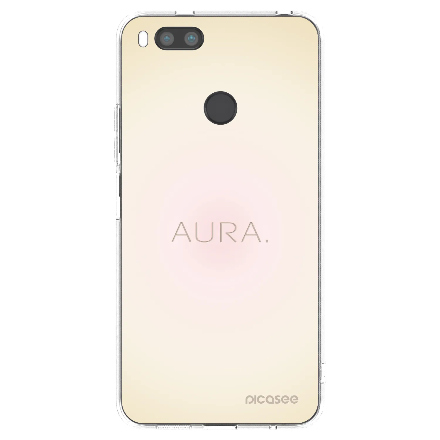 Picasee διαφανής θήκη σιλικόνης Xiaomi Mi A1 Global - Aura