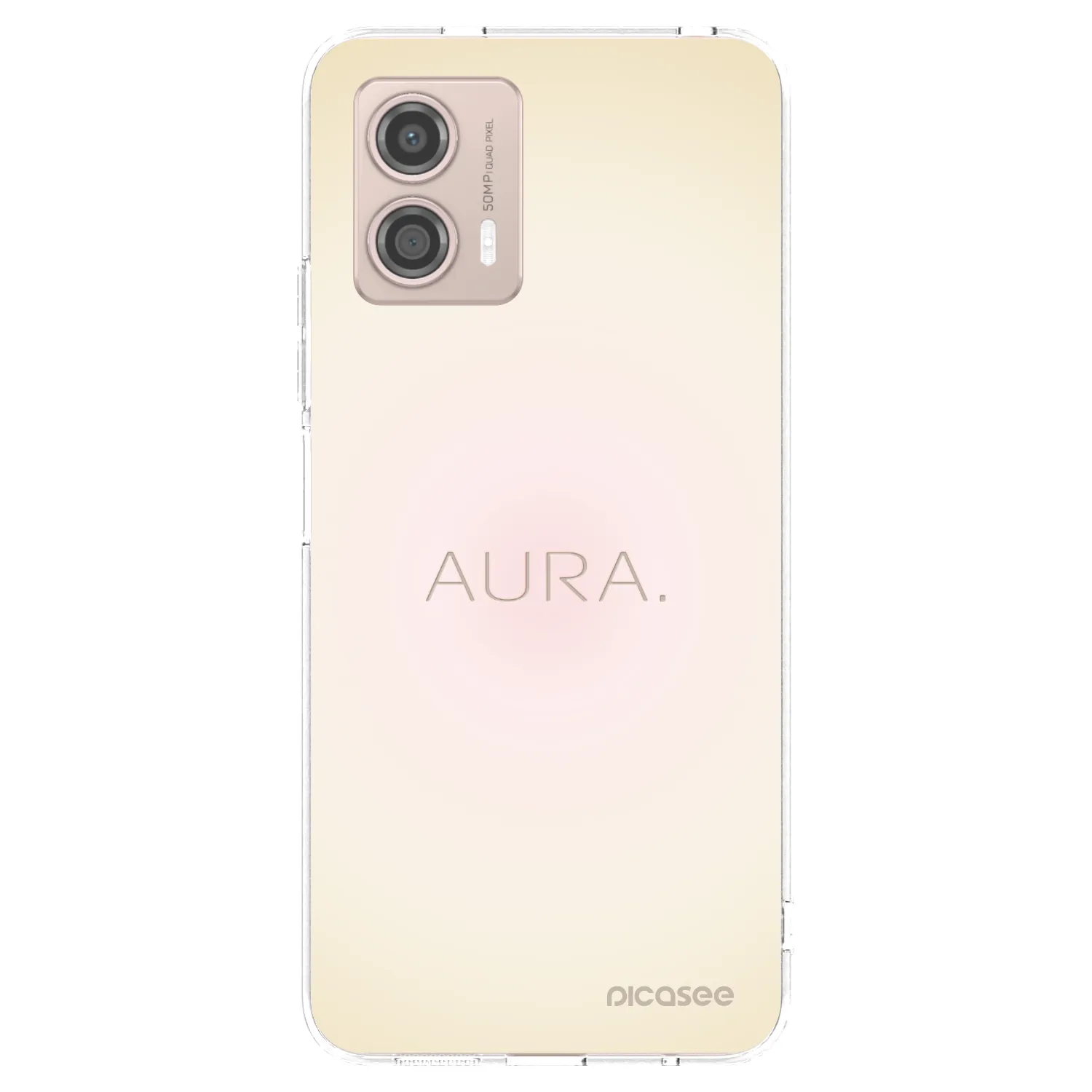 Picasee διαφανής θήκη σιλικόνης Motorola Moto G53 5G - Aura