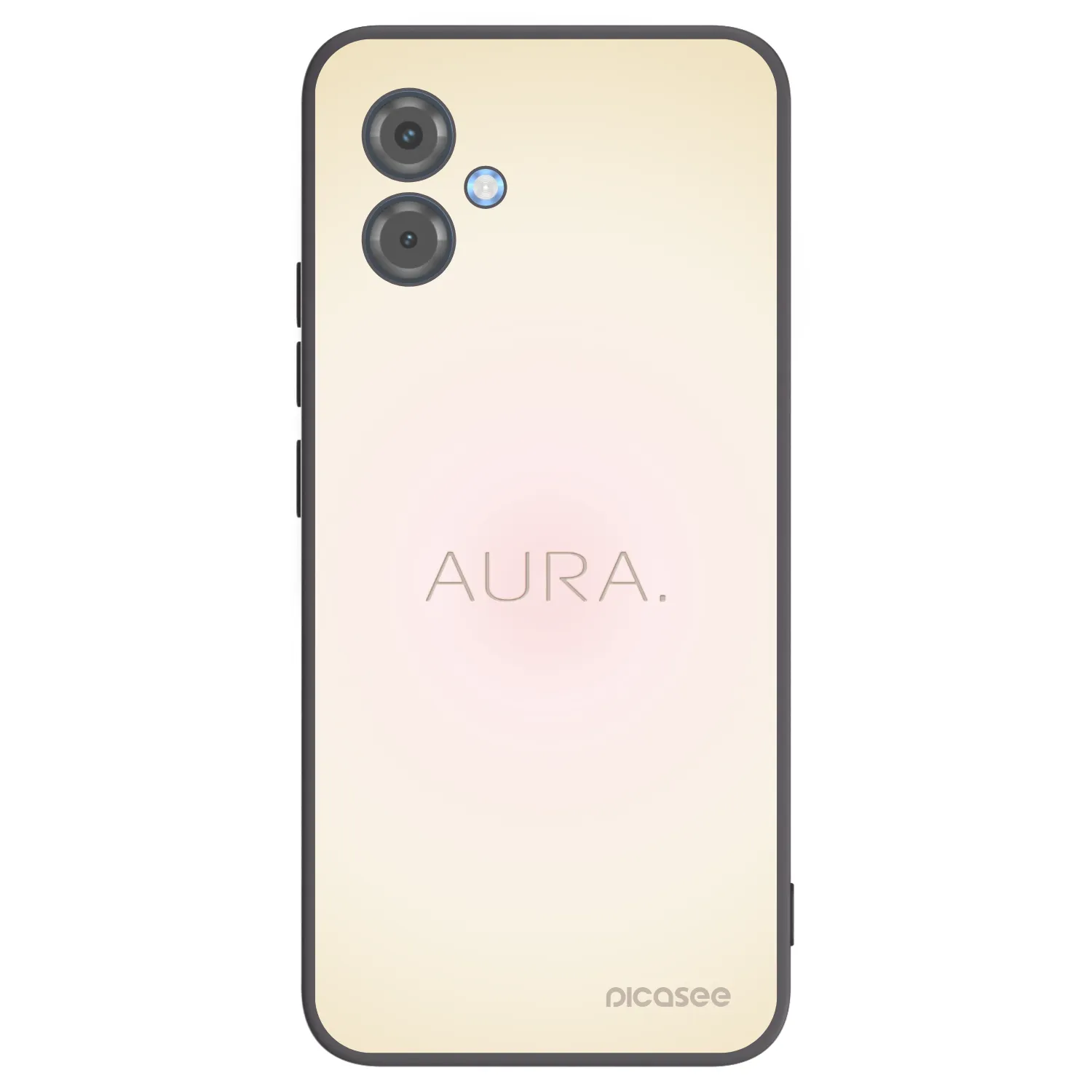 Picasee Μαύρη θήκη σιλικόνης για Motorola Moto G14 - Aura