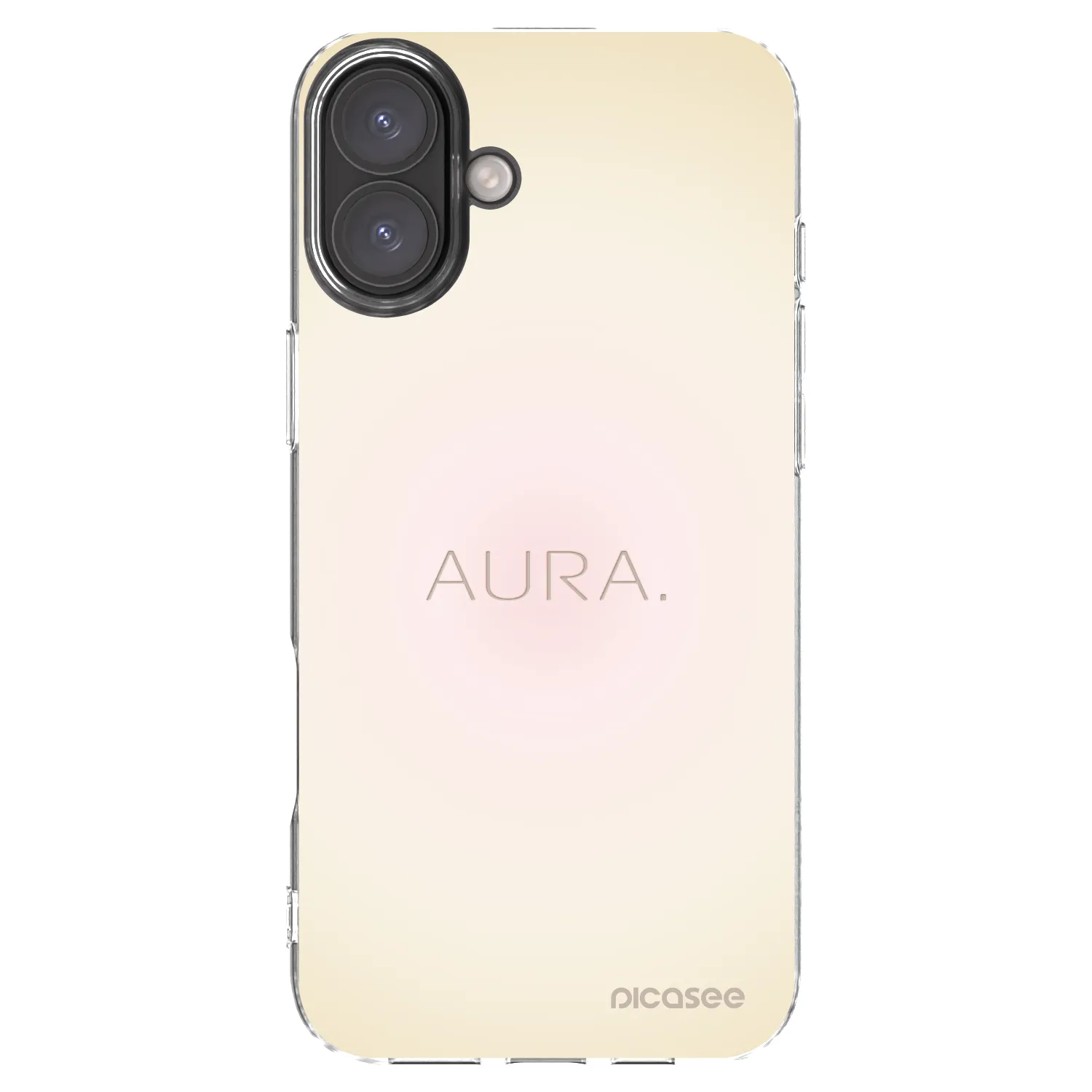 Picasee διαφανής θήκη σιλικόνης Apple iPhone 16 Plus - Aura