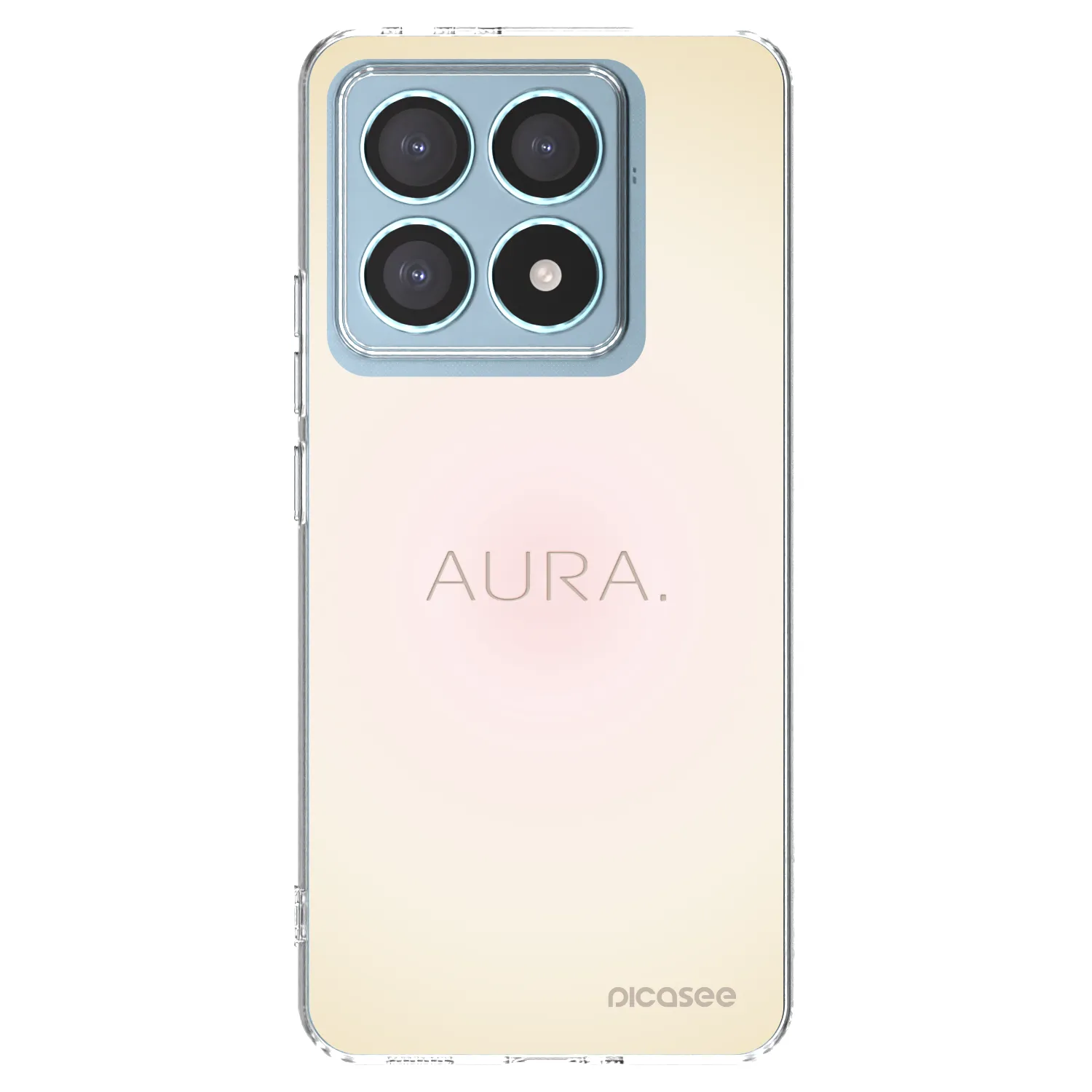 Picasee διαφανής θήκη σιλικόνης Xiaomi 14T Pro - Aura