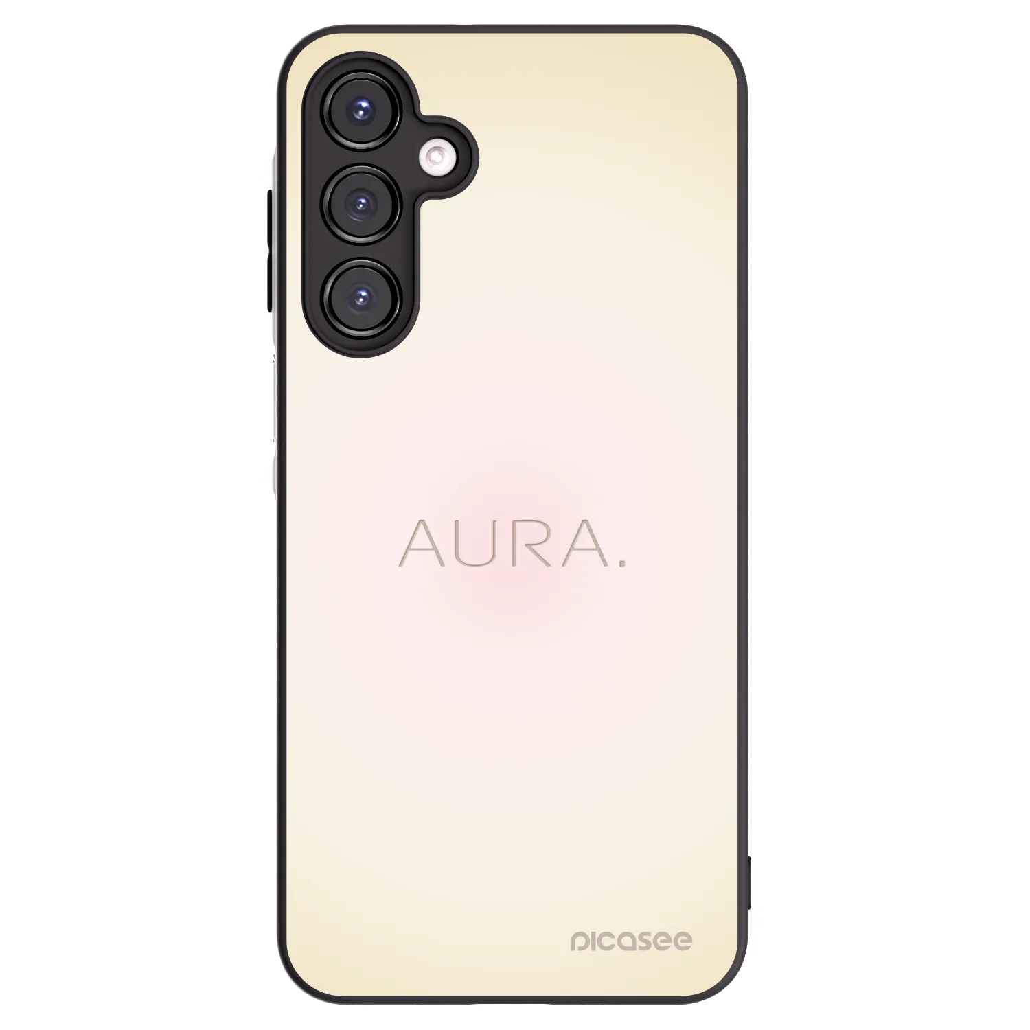 Picasee Μαύρη θήκη σιλικόνης για Samsung Galaxy A16 5G - Aura