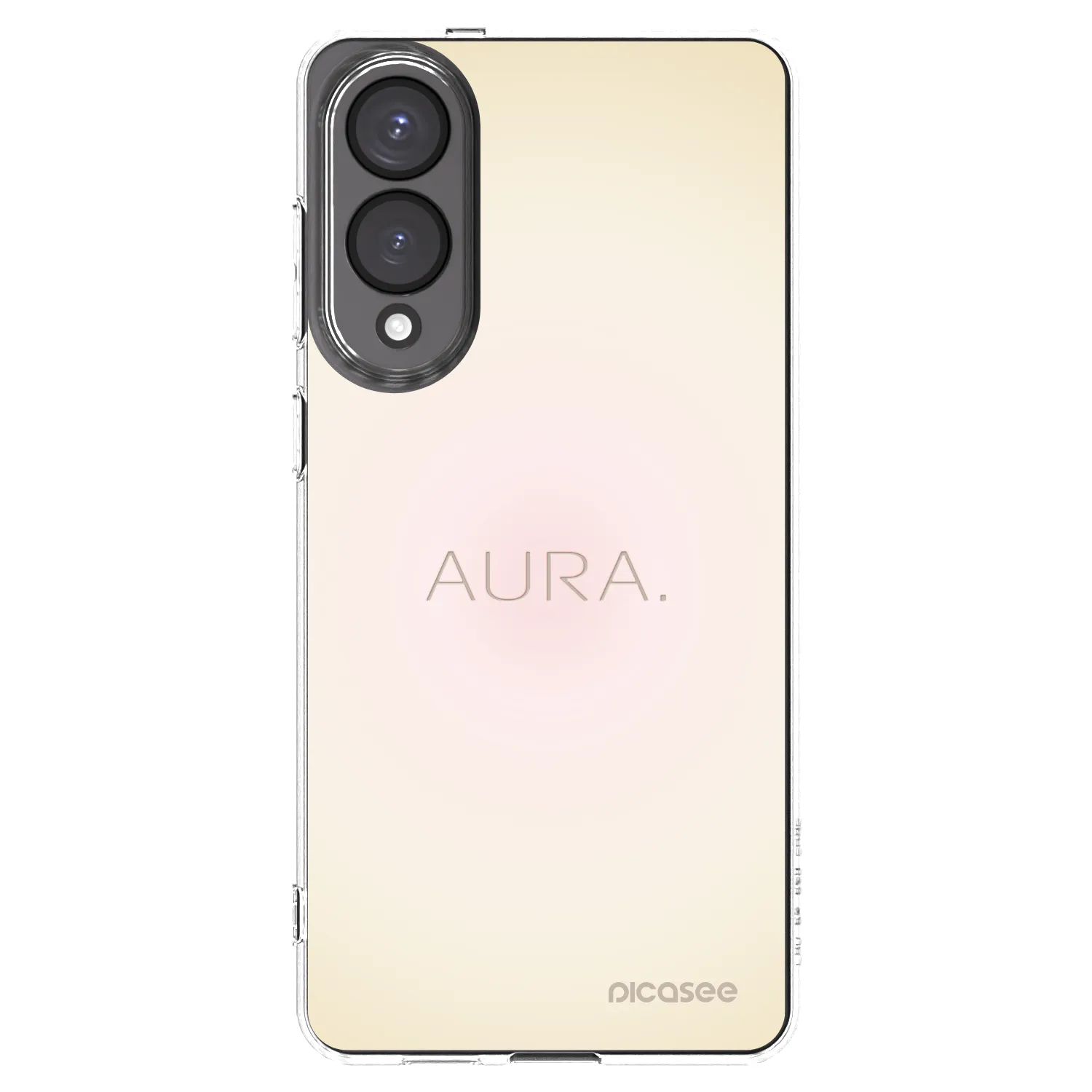 Picasee διαφανής θήκη σιλικόνης Samsung Galaxy S25 Edge 5G - Aura