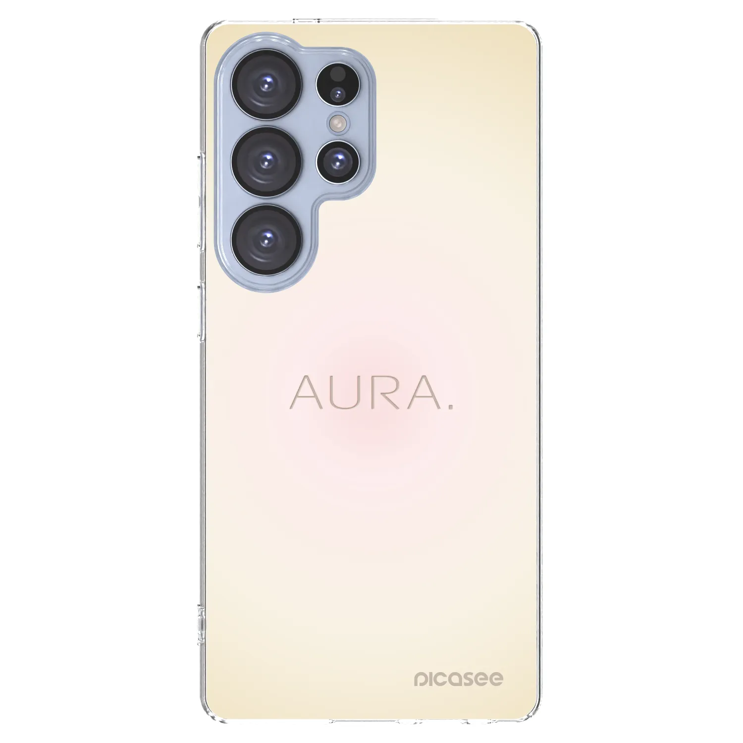 Picasee διαφανής θήκη σιλικόνης Samsung Galaxy S25 Ultra 5G - Aura