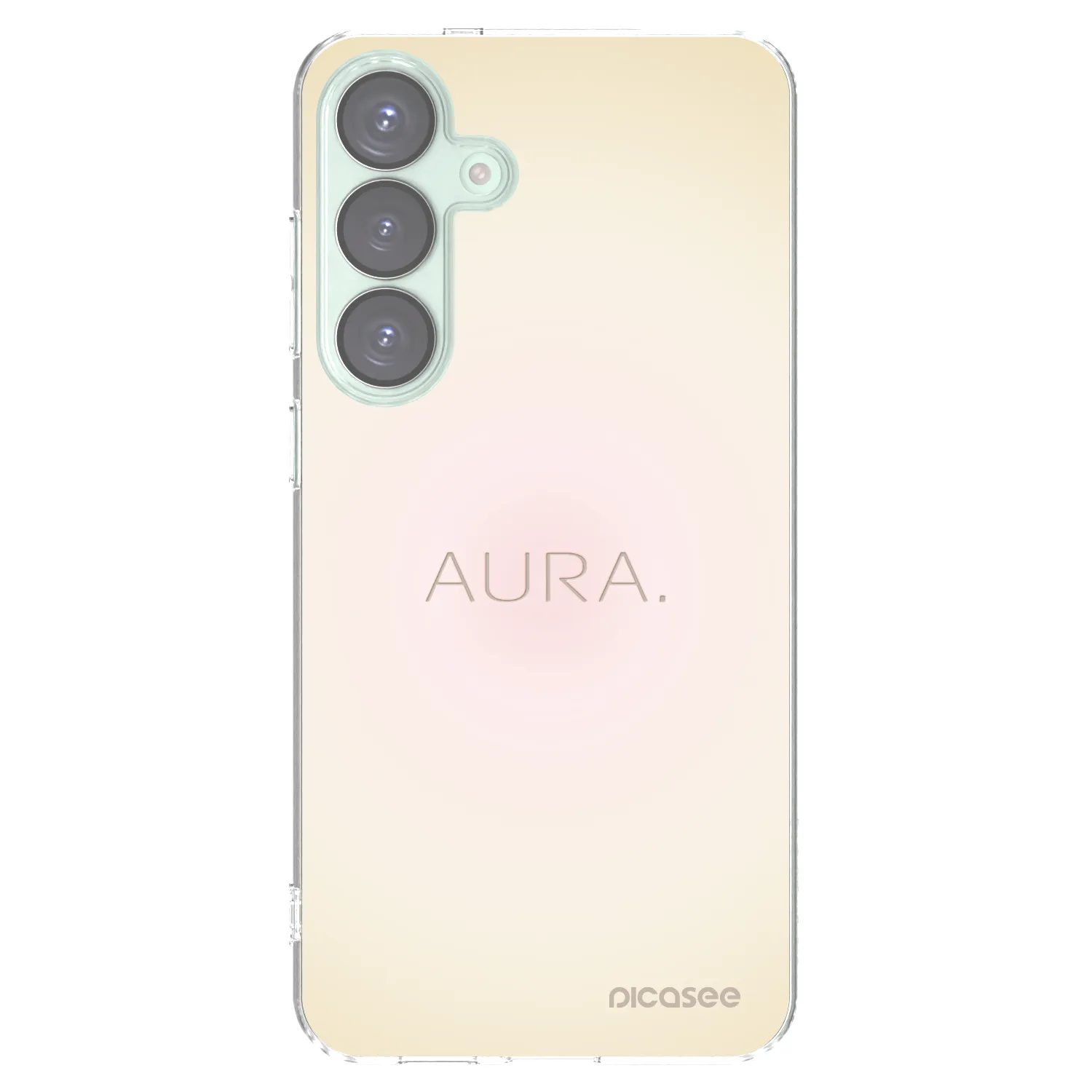 Picasee διαφανής θήκη σιλικόνης Samsung Galaxy S25+ 5G - Aura