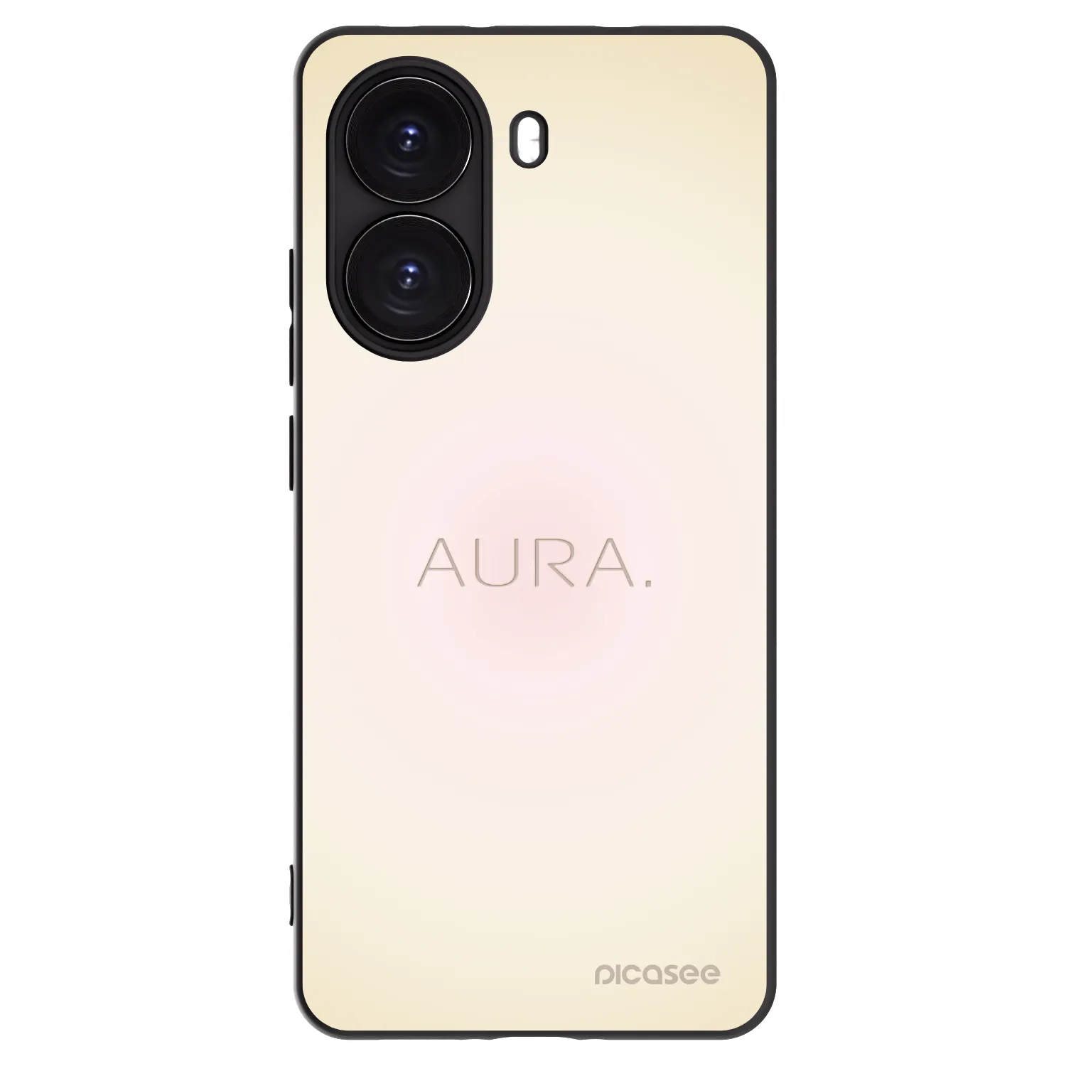 Picasee Μαύρη θήκη σιλικόνης για Xiaomi Poco X7 Pro 5G - Aura