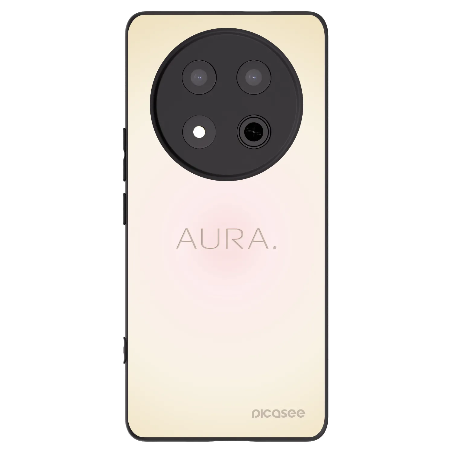 Picasee Μαύρη θήκη σιλικόνης για Honor Magic7 Lite 5G - Aura
