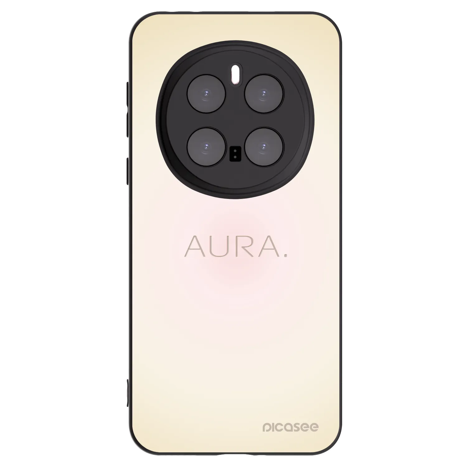 Picasee Μαύρη θήκη σιλικόνης για Honor Magic7 Pro 5G - Aura