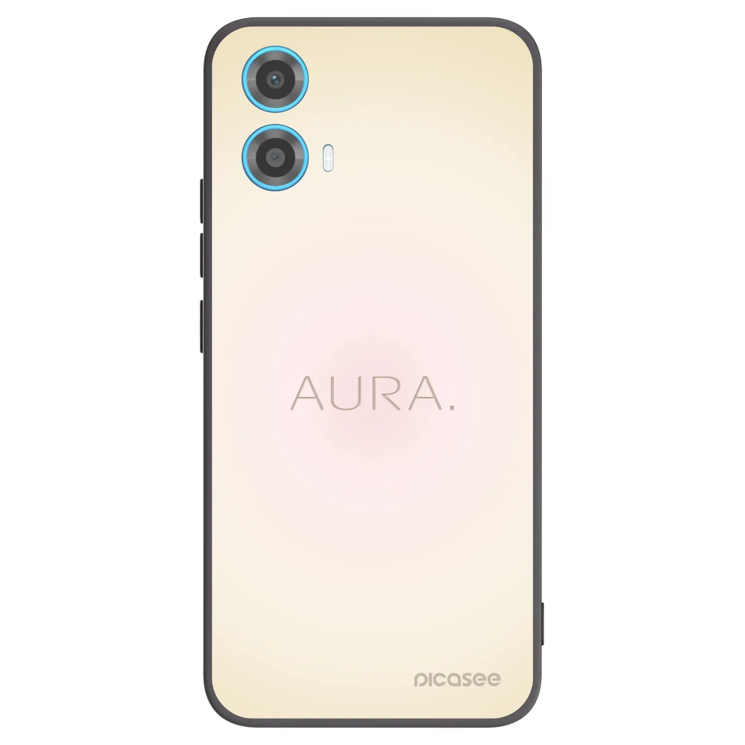 Picasee Μαύρη θήκη σιλικόνης για Motorola Moto G34 5G - Aura