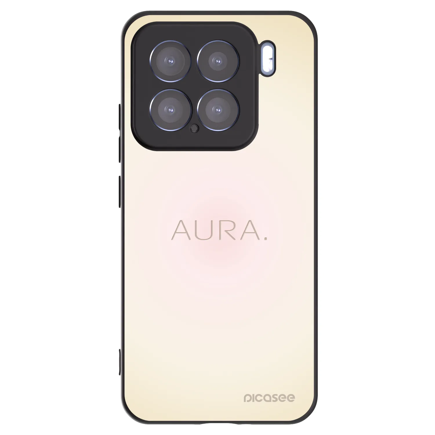 Picasee Μαύρη θήκη σιλικόνης για Xiaomi 15 - Aura