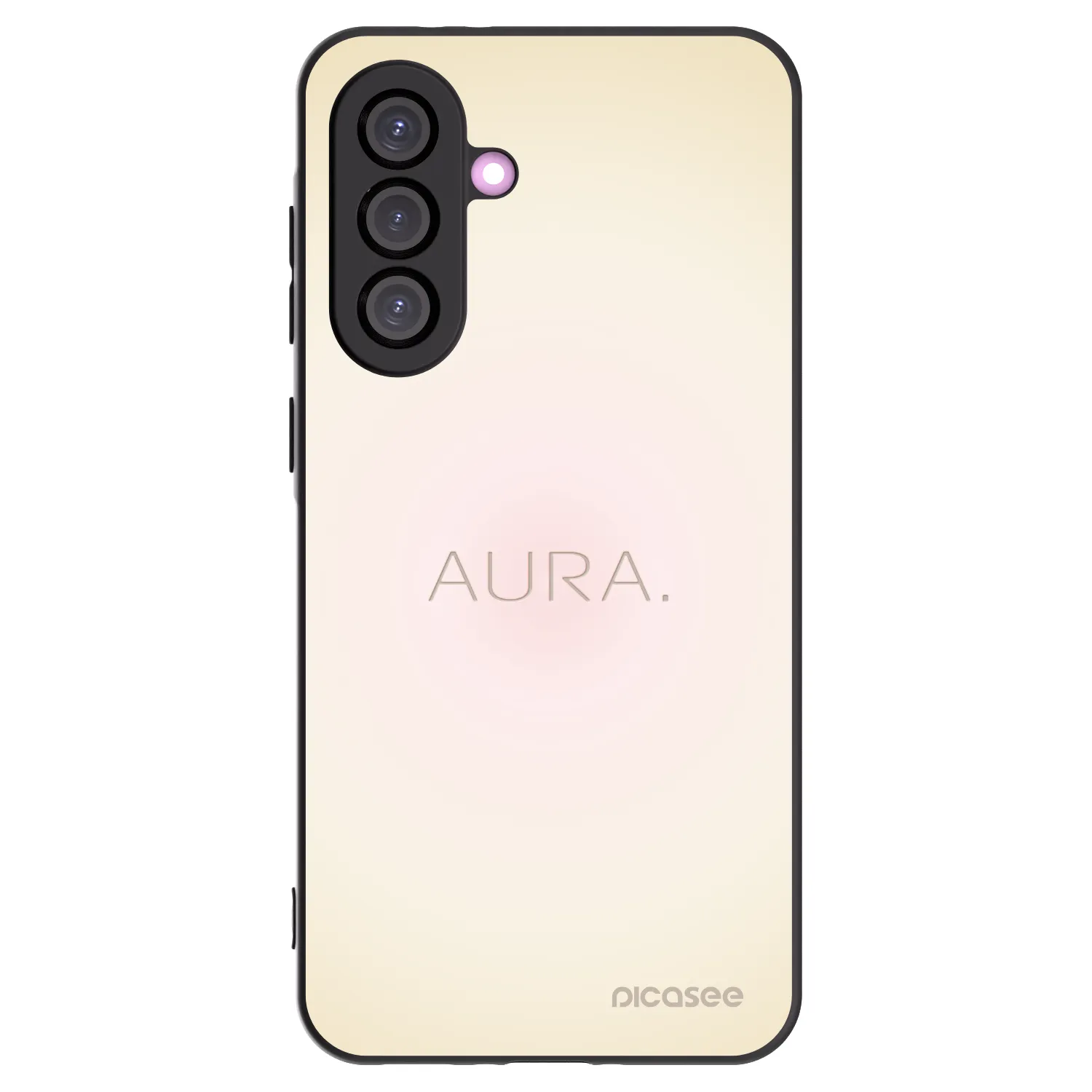 Picasee Μαύρη θήκη σιλικόνης για Samsung Galaxy A56 5G A566B - Aura