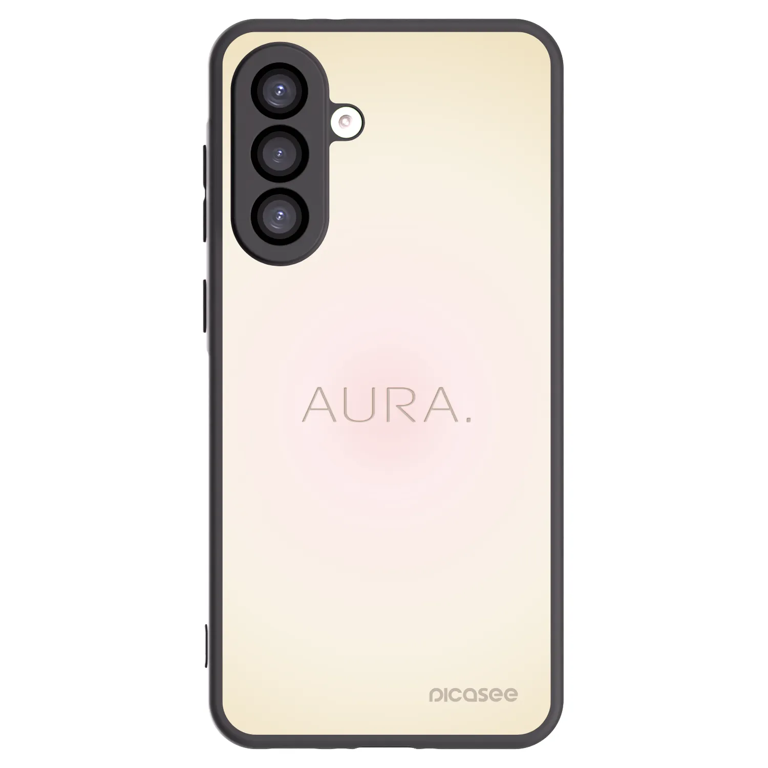 Picasee Μαύρη θήκη σιλικόνης για Samsung Galaxy A26 5G A266B - Aura
