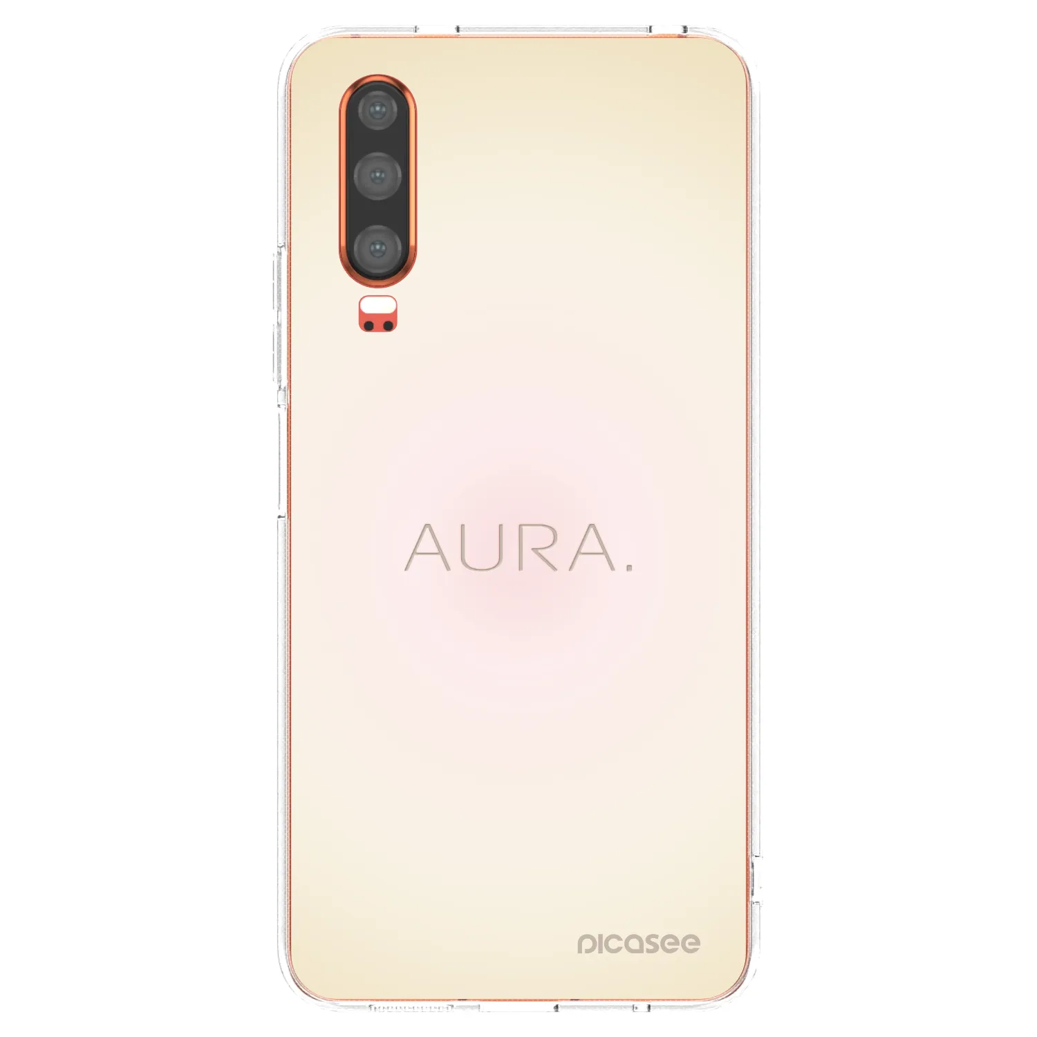 Picasee διαφανής θήκη σιλικόνης Huawei P30 - Aura