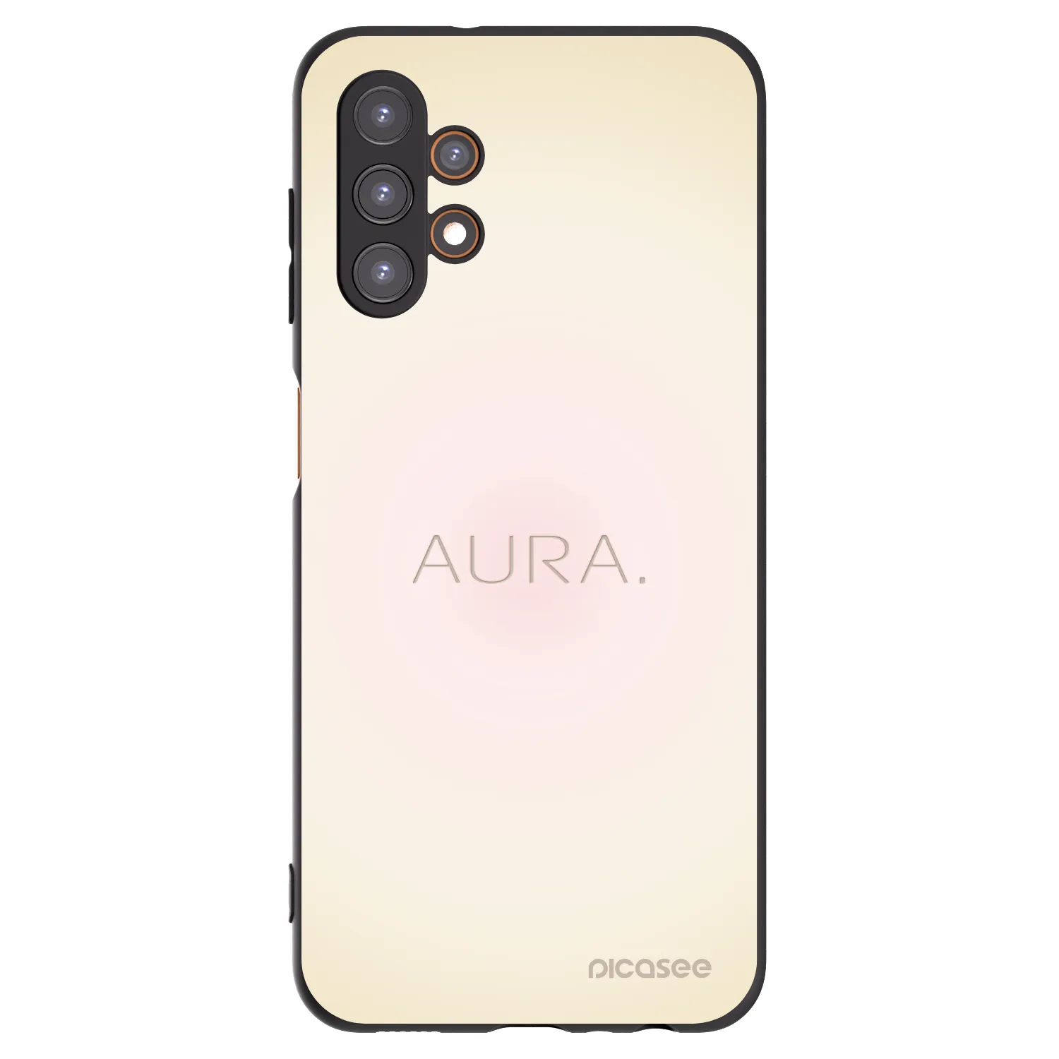 Picasee Μαύρη θήκη σιλικόνης για Samsung Galaxy A13 5G - Aura
