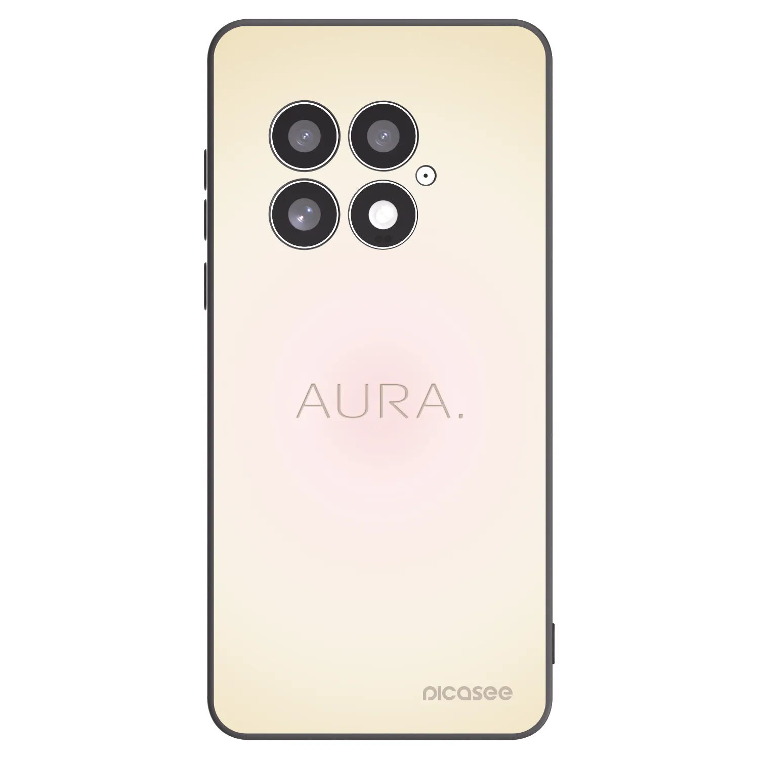 Picasee Μαύρη θήκη σιλικόνης για OnePlus 13 5G - Aura