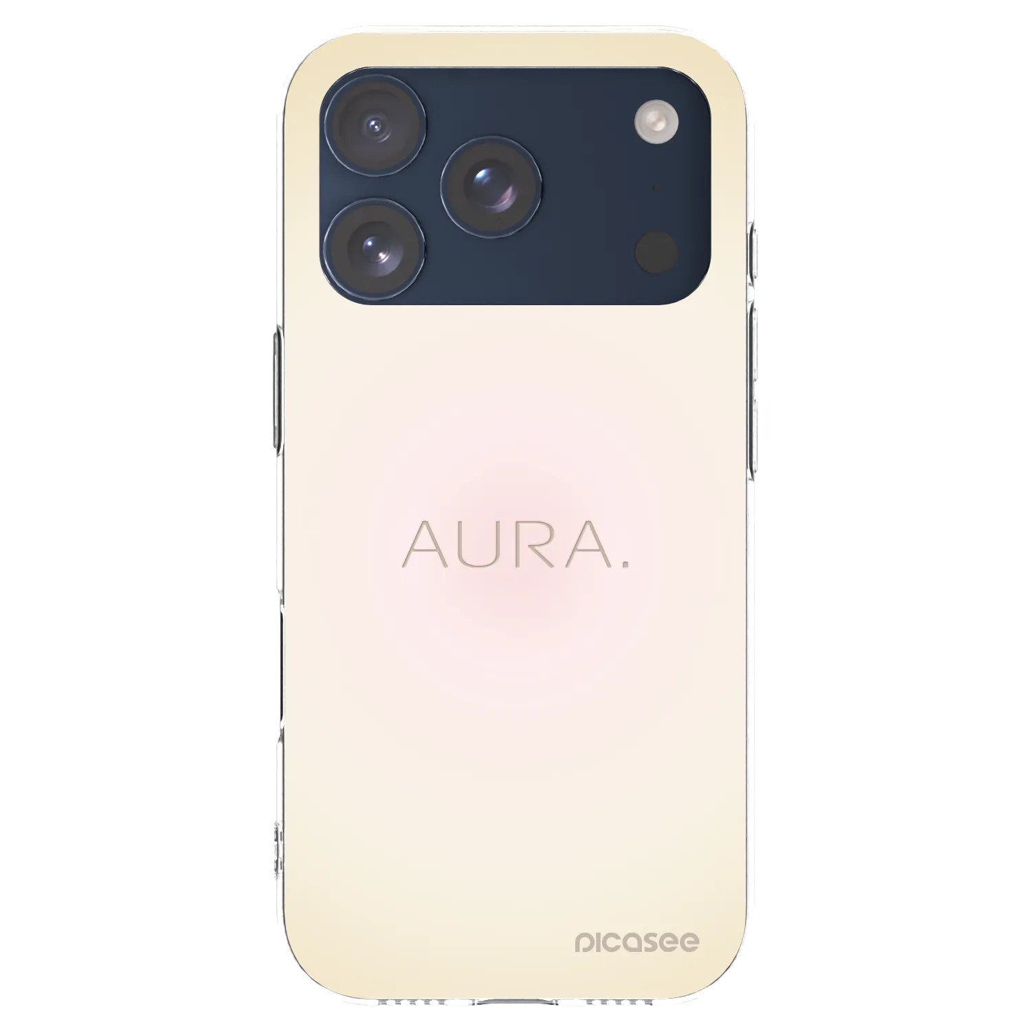 Picasee διαφανής θήκη σιλικόνης Apple iPhone 17 Pro - Aura