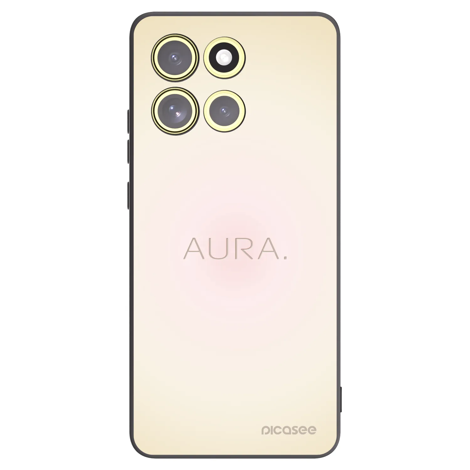 Picasee Μαύρη θήκη σιλικόνης για Motorola Moto G86 5G - Aura